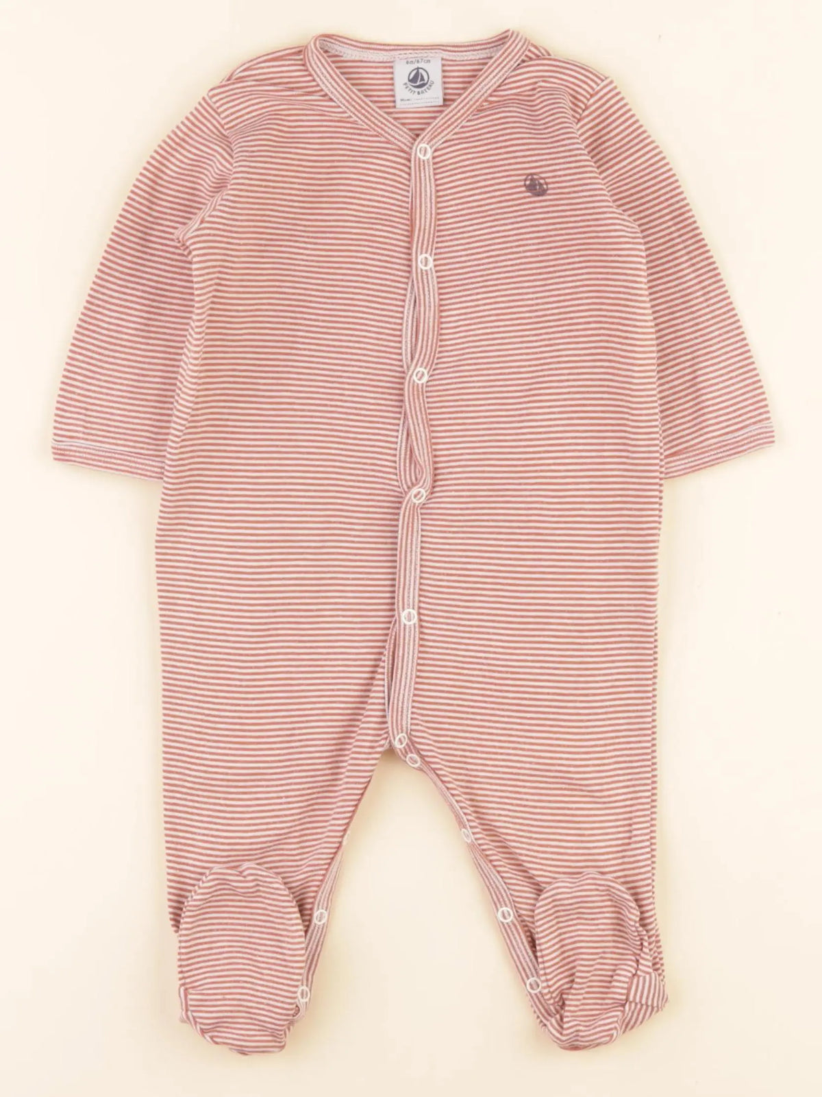 Pyjama coton marron
