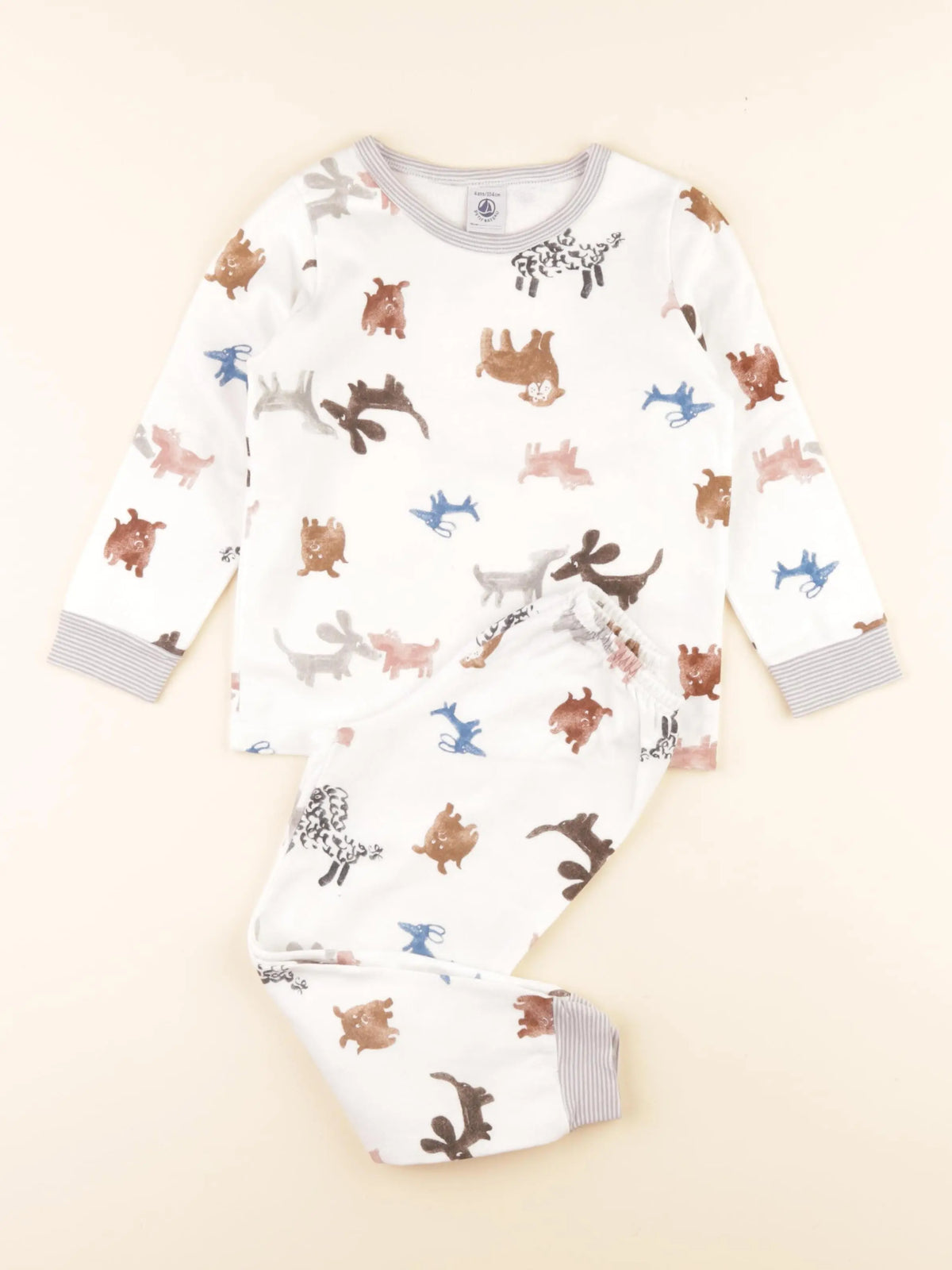 Pyjama coton blanc
