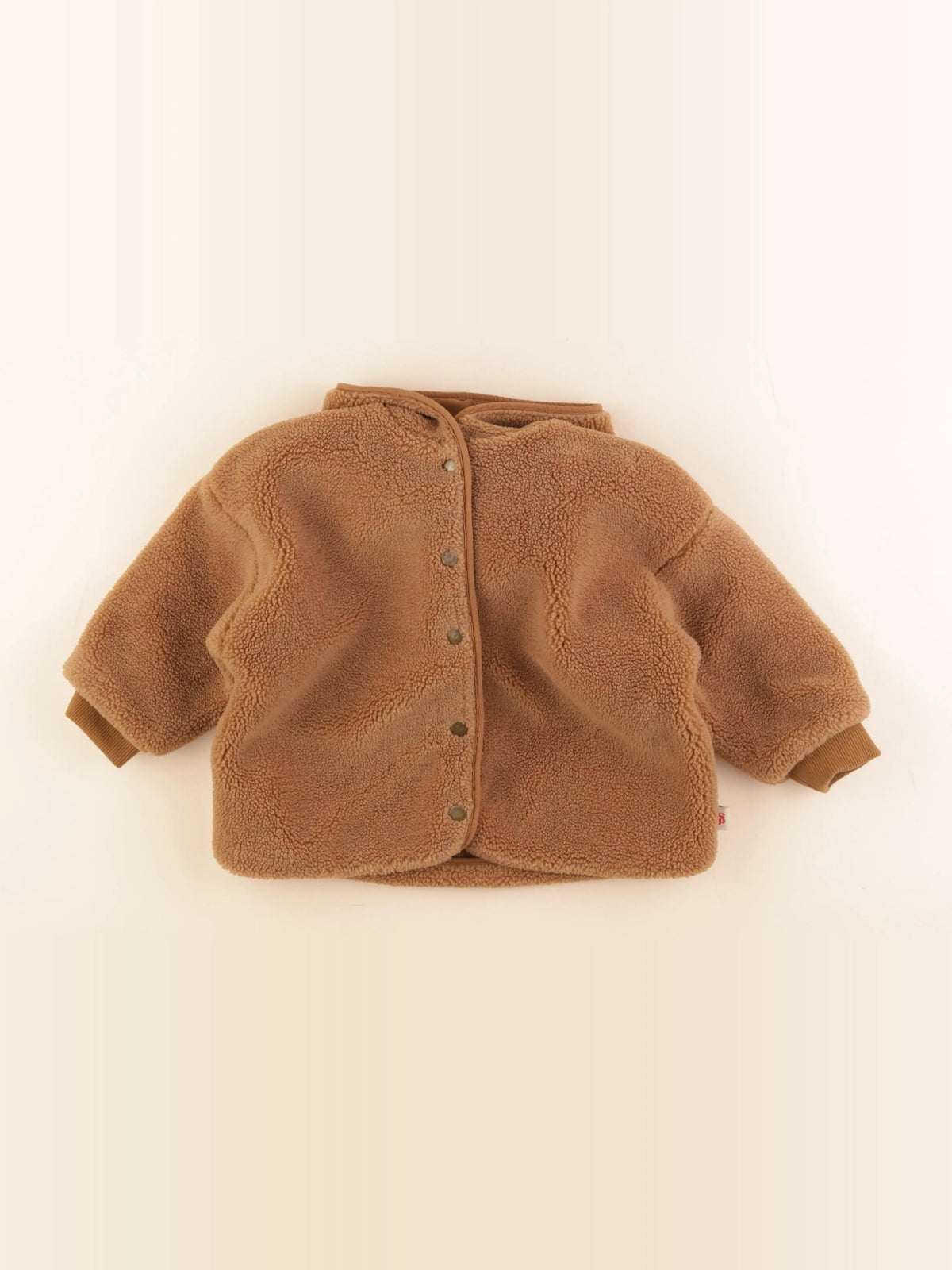 Gamin gamine - veste réversible marron - 2 ans