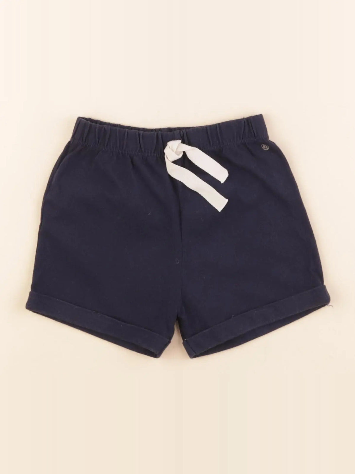 Petit Bateau - short bleu - 3 ans