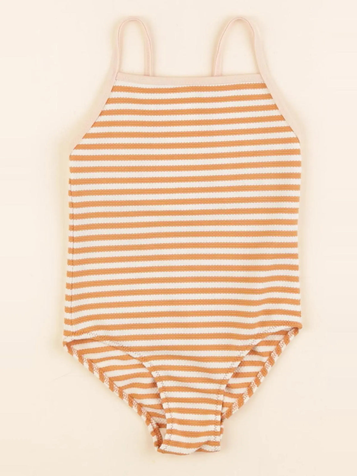 Boutchou - maillot de bain blanc, orange - 18 mois