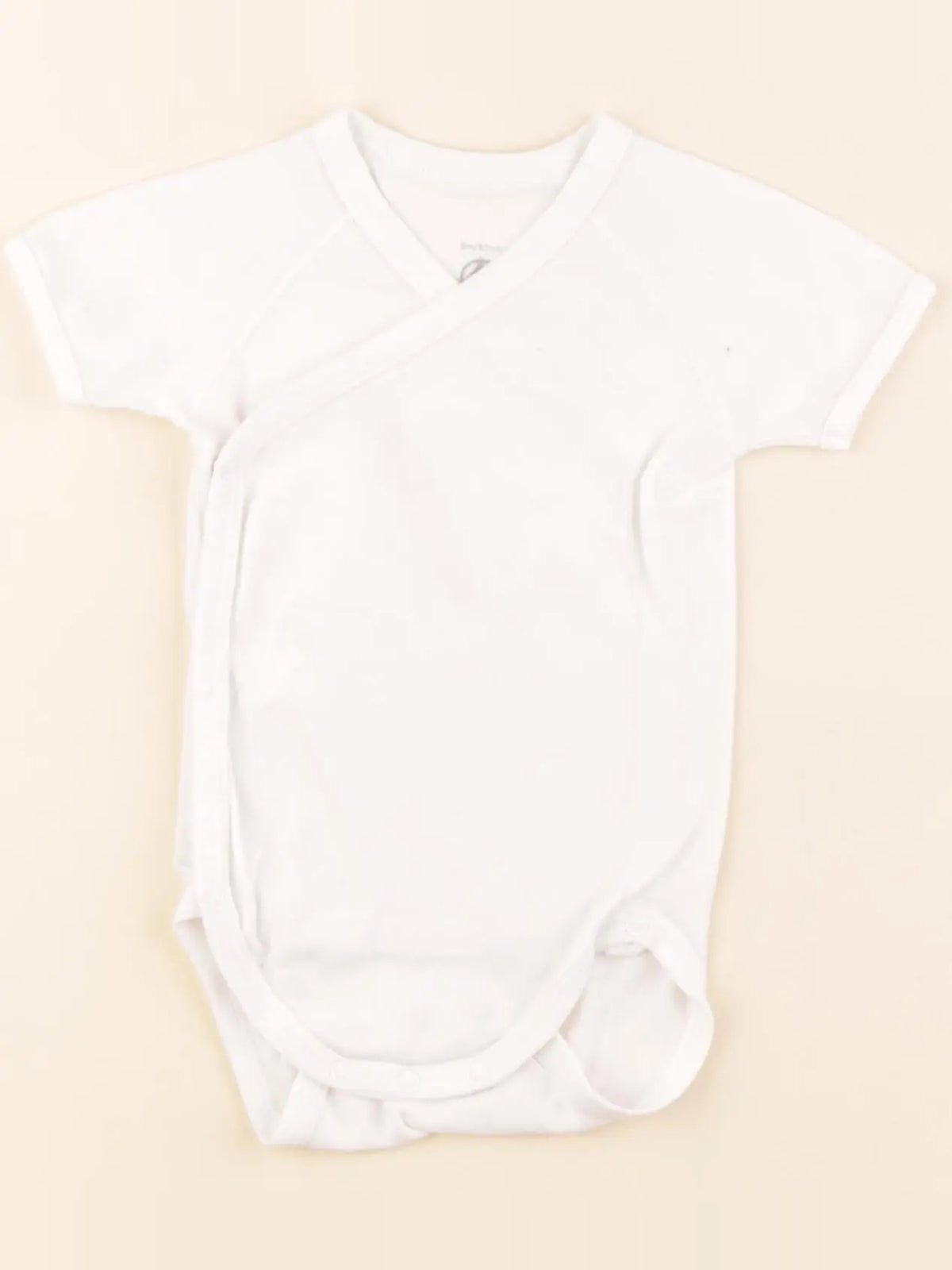 Petit Bateau - body blanc - 6 mois