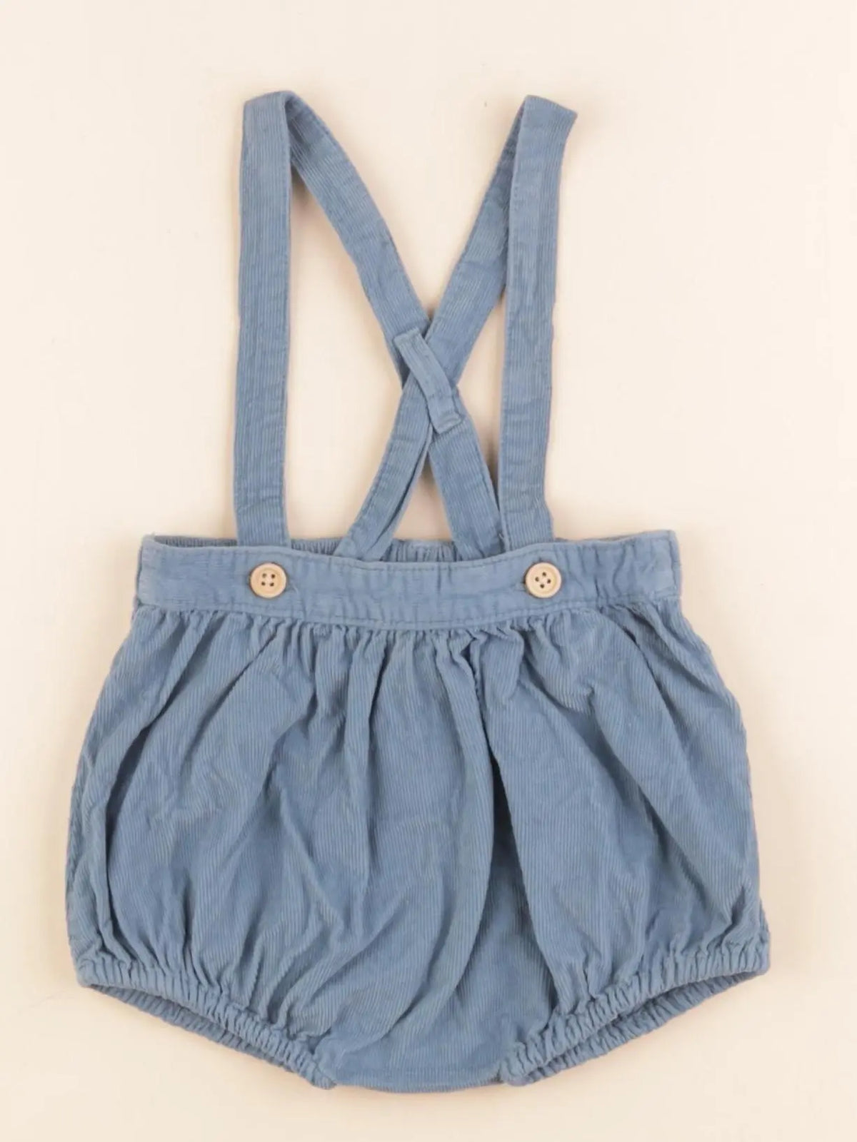 Cyrillus - short bleu - 9 mois
