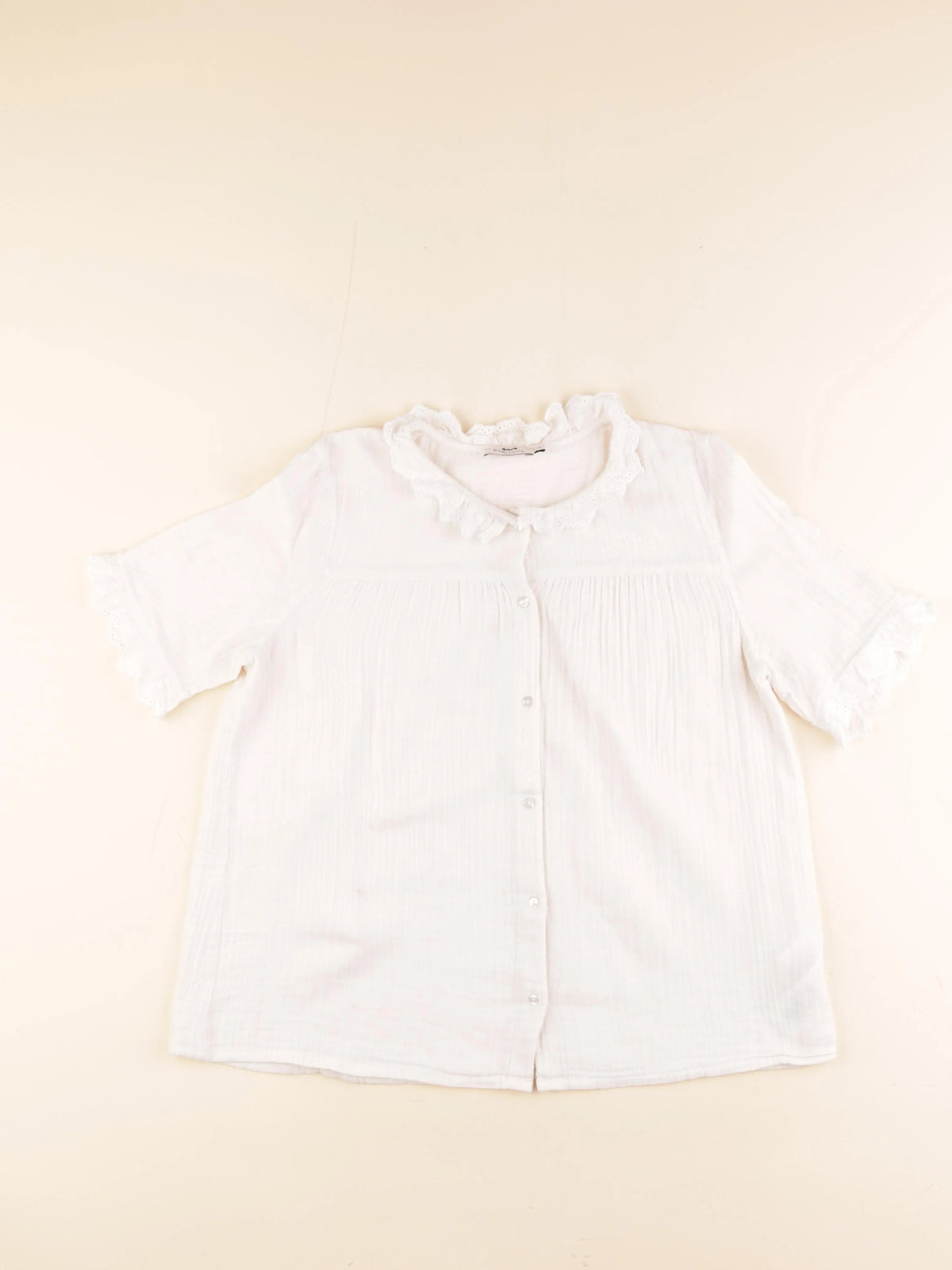 Cyrillus - blouse blanc - 14 ans
