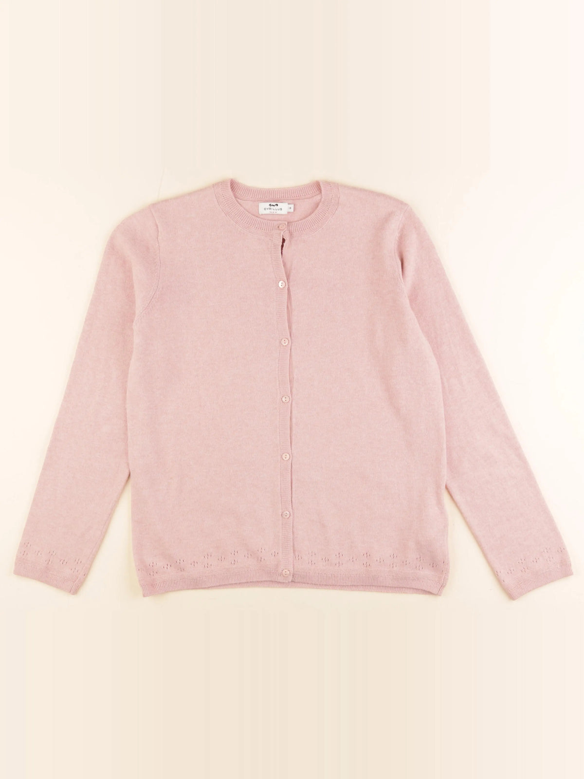 Cyrillus - gilet rose - 16 ans