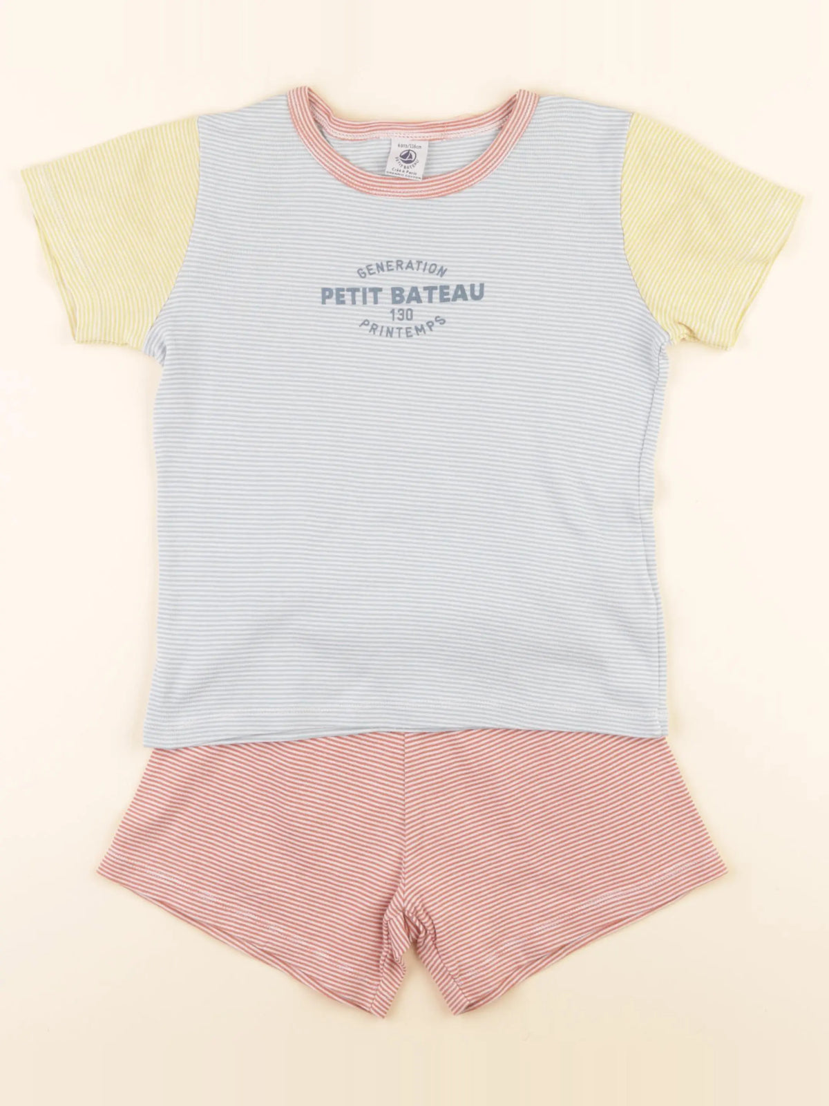 Pyjama coton multicolore