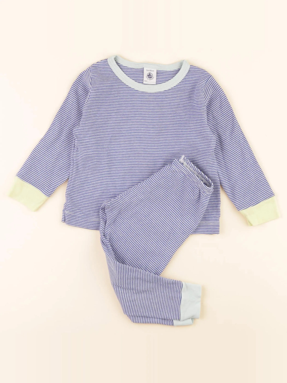 Pyjama coton bleu