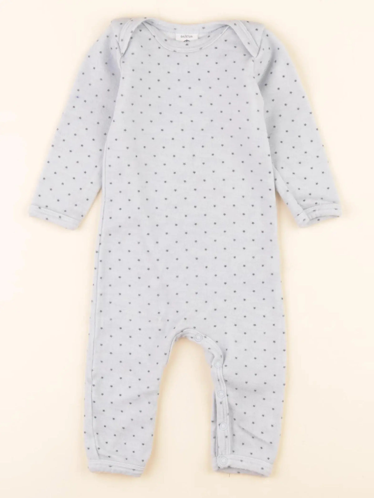 Pyjama velours bleu