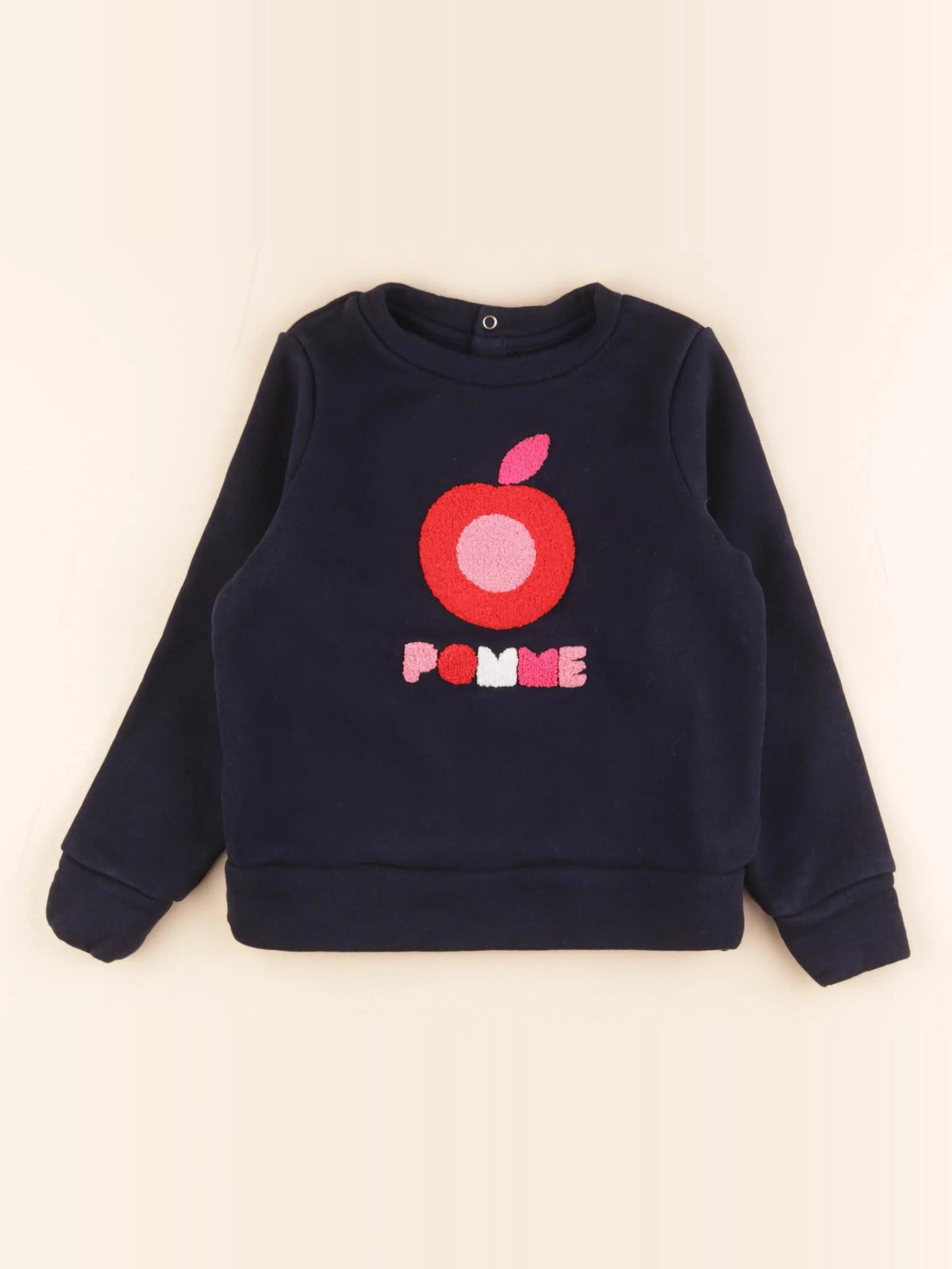 Jacadi - sweat bleu - 6 ans
