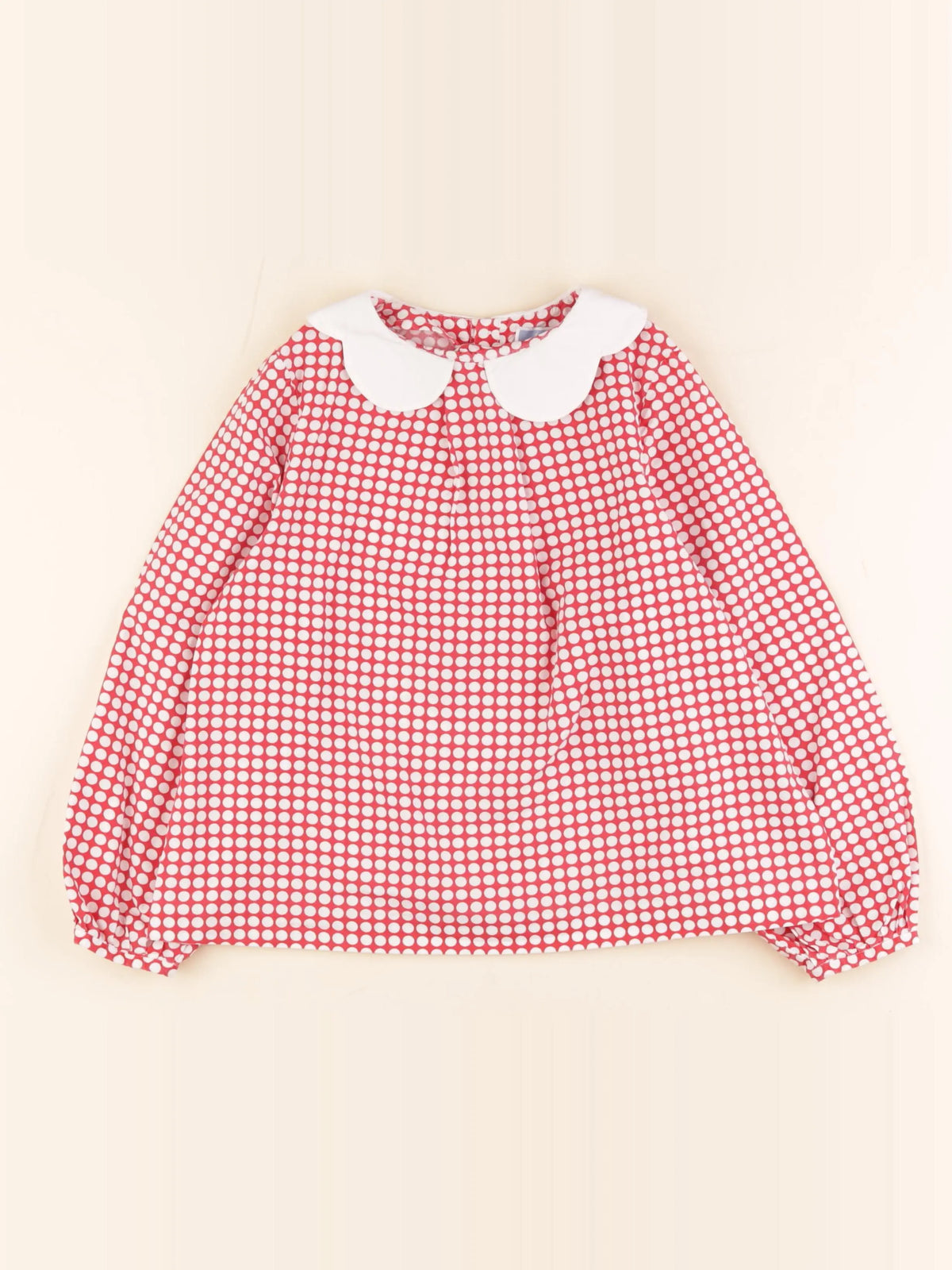 Jacadi - blouse rouge - 8 ans