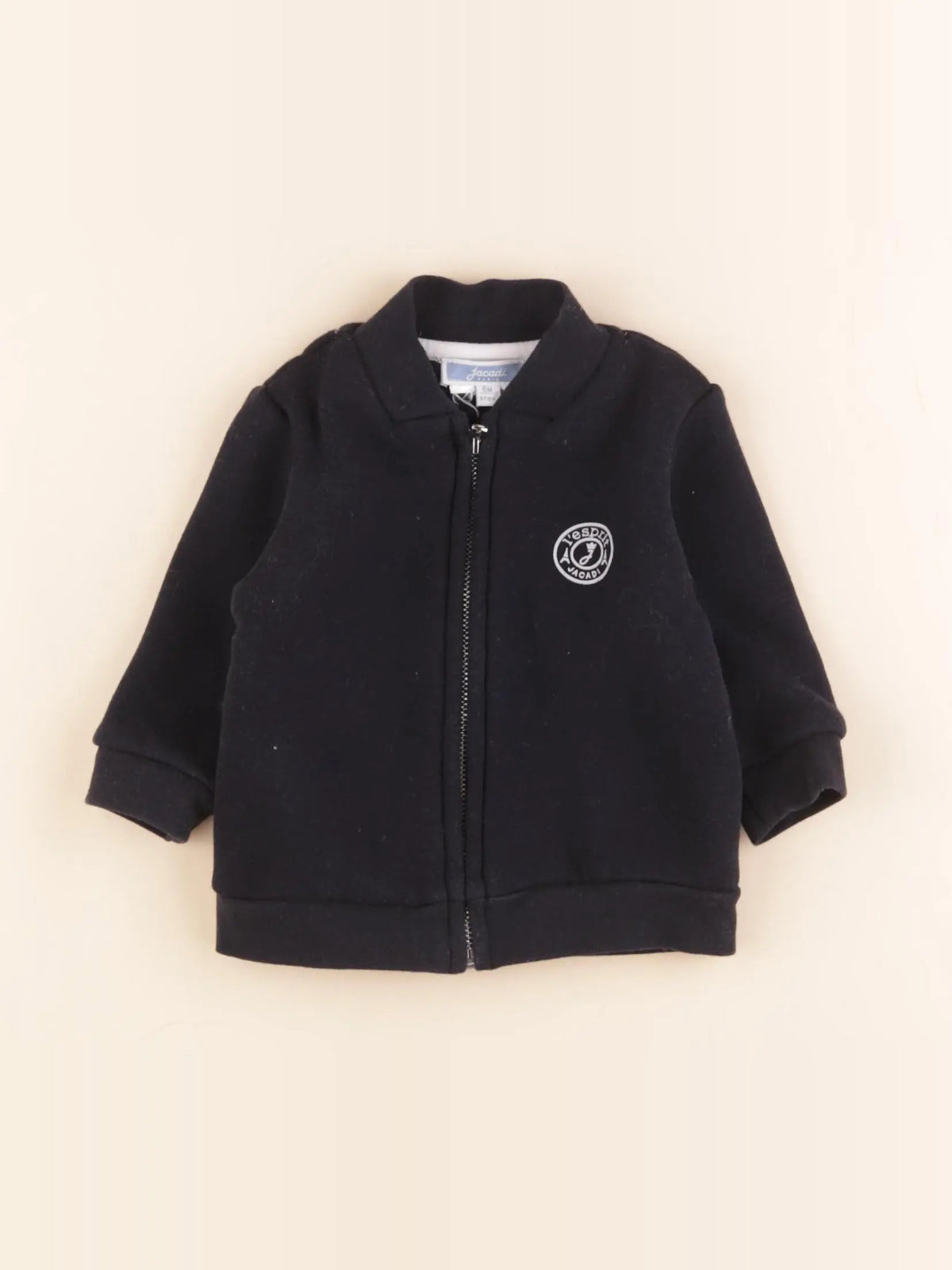 Jacadi - sweat bleu - 6 mois
