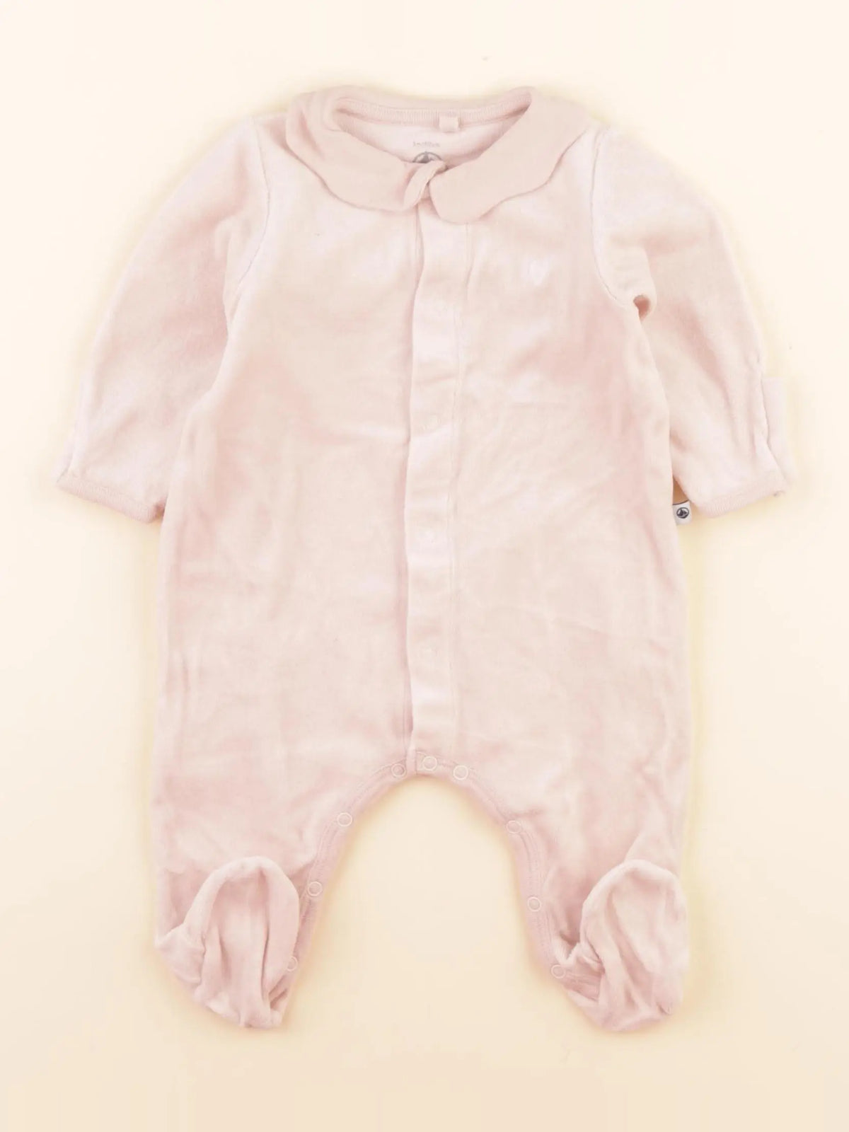 Pyjama velours rose