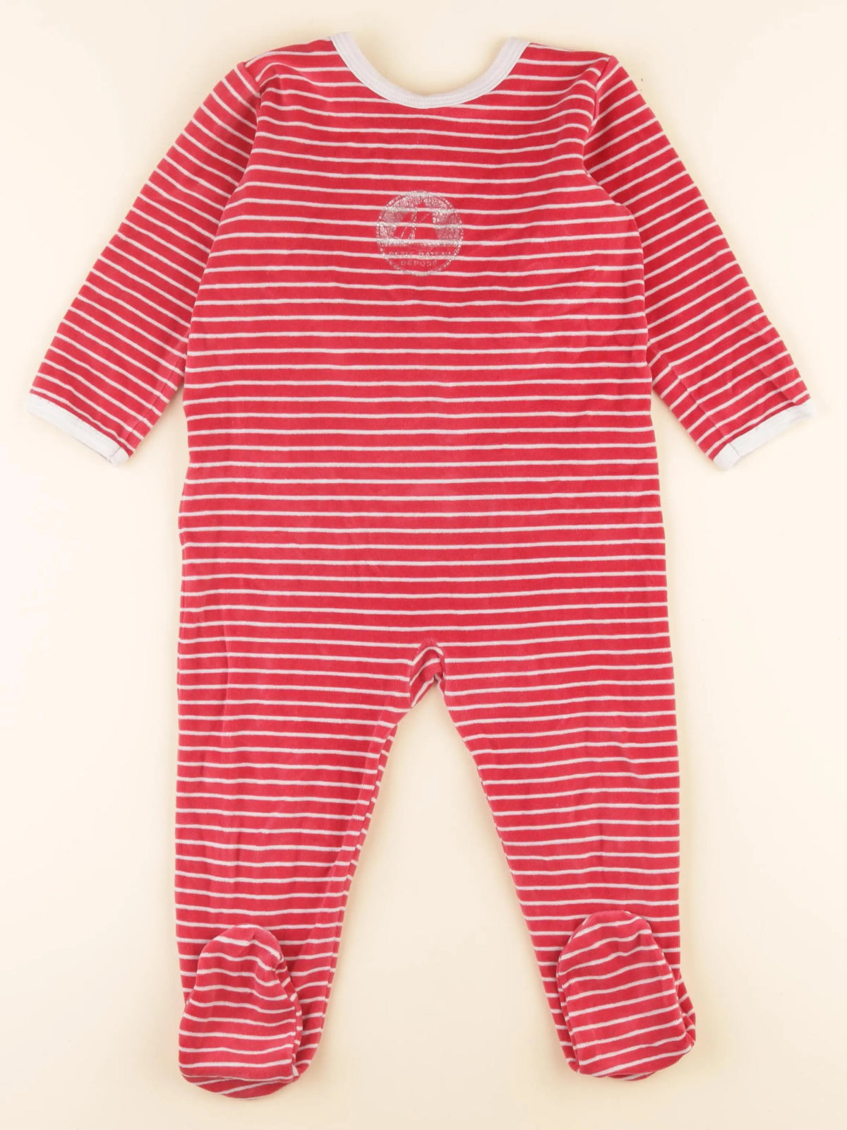 Pyjama velours rouge