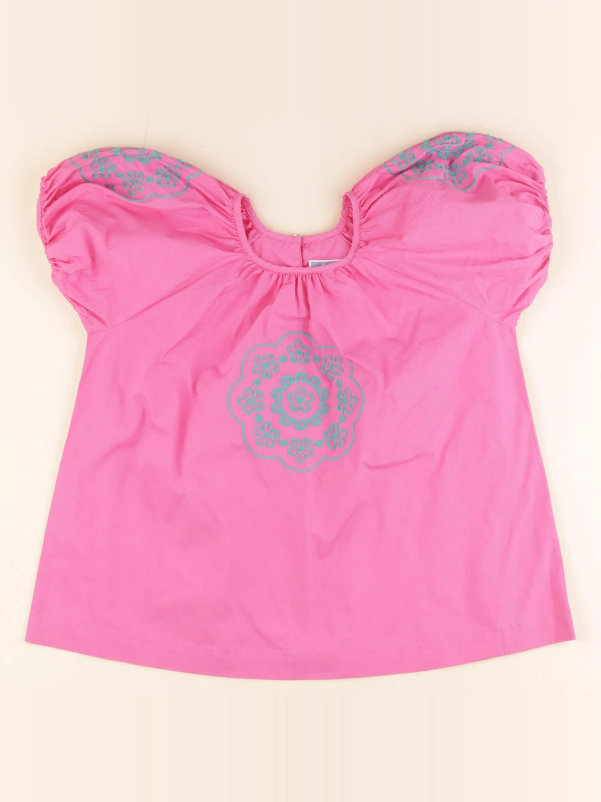 Jacadi - blouse rose - 10 ans