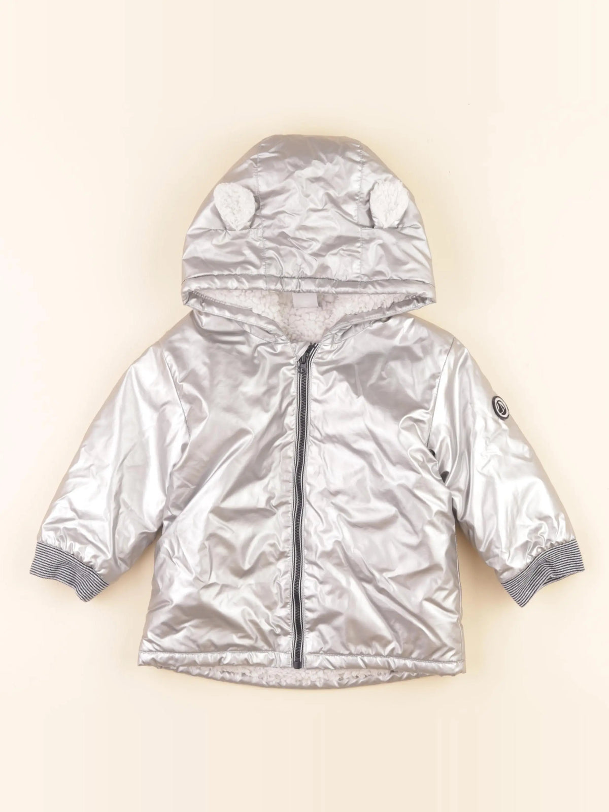 Imperméable argent