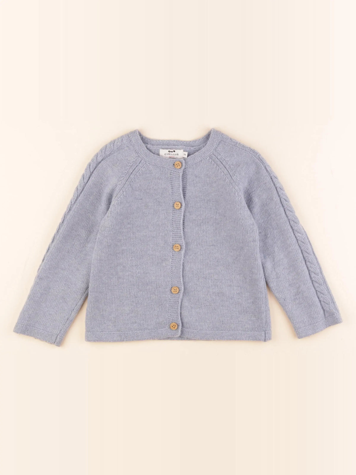 Cyrillus - gilet bleu - 36 mois