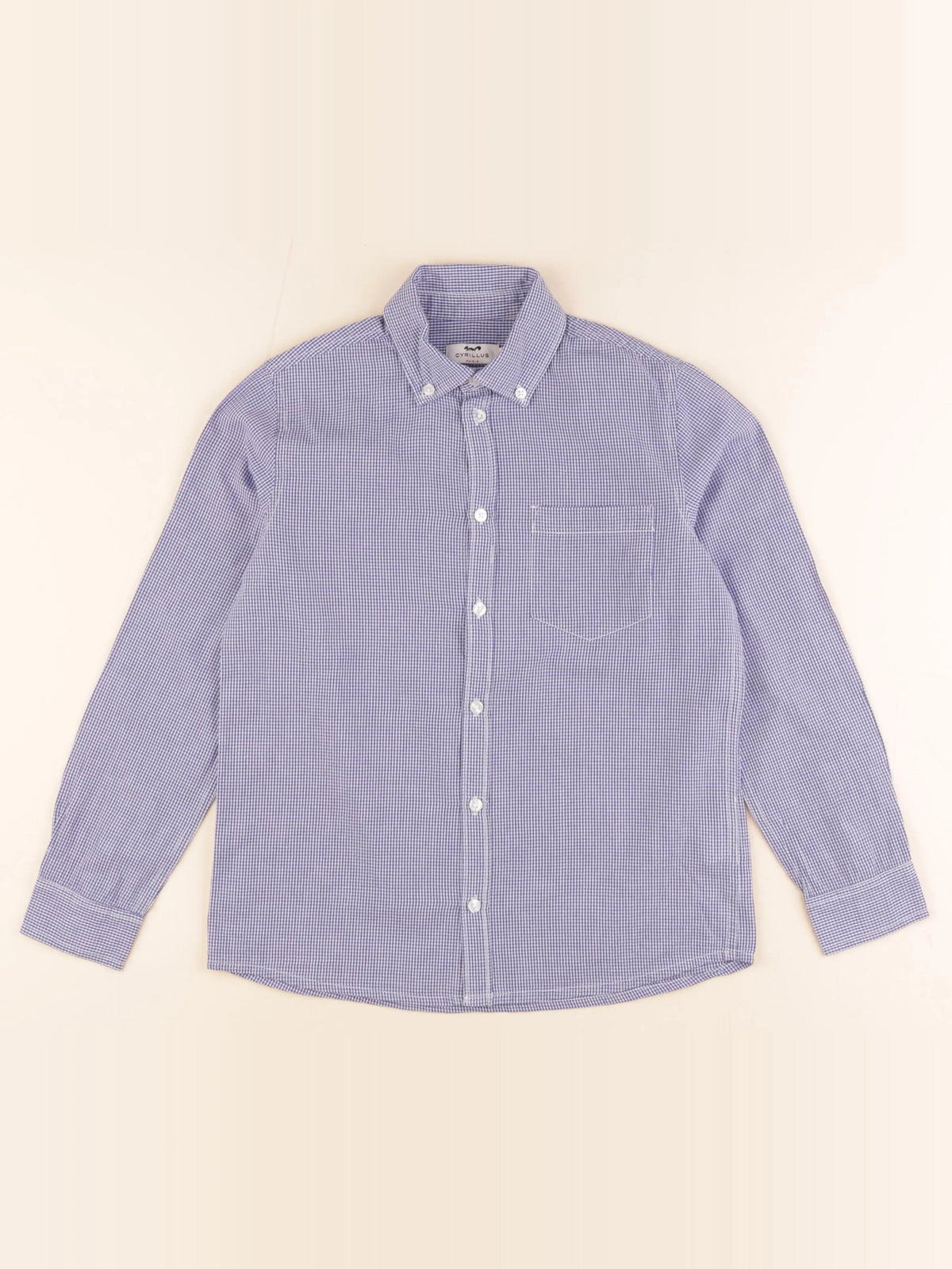 Cyrillus - chemise bleu - 10 ans