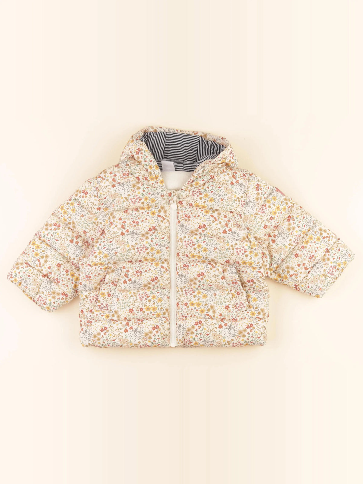 Doudoune multicolore