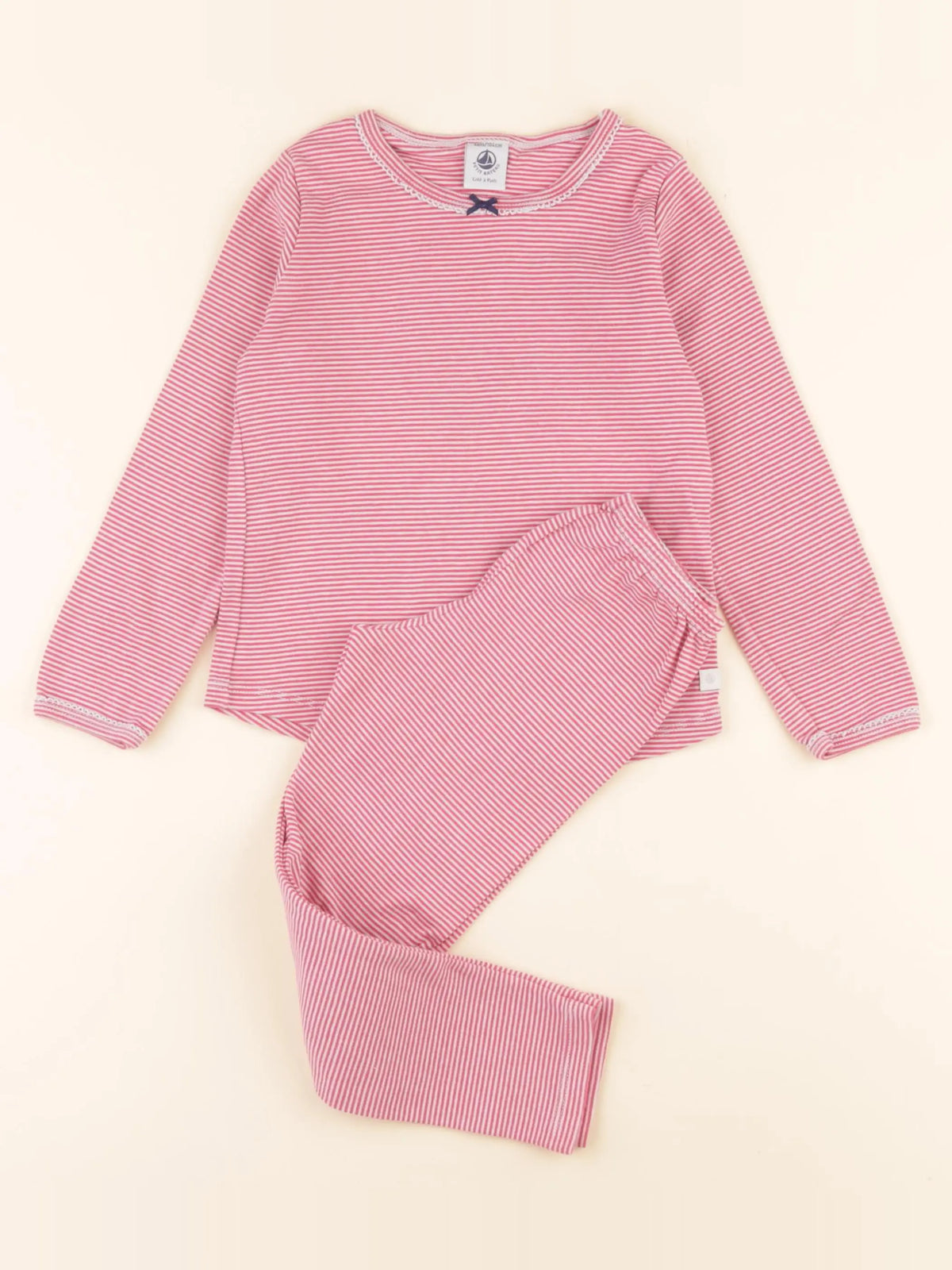 Pyjama coton rose