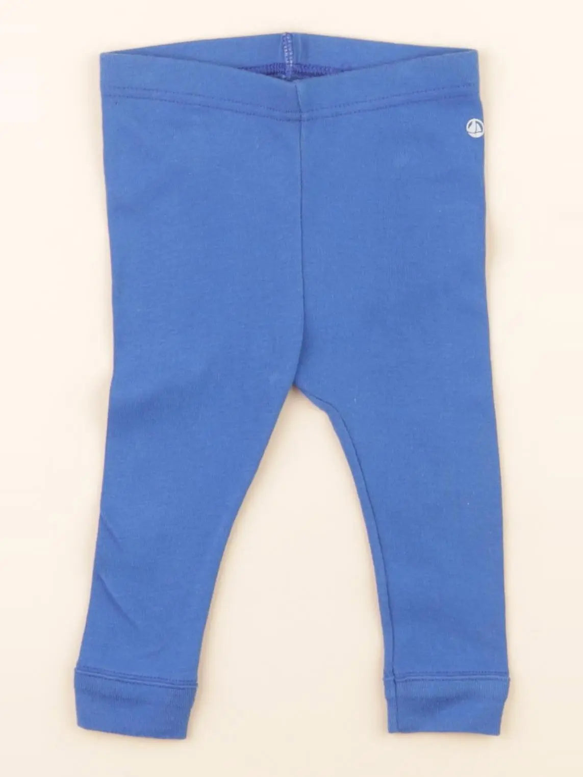 Petit Bateau - legging bleu - 6 mois