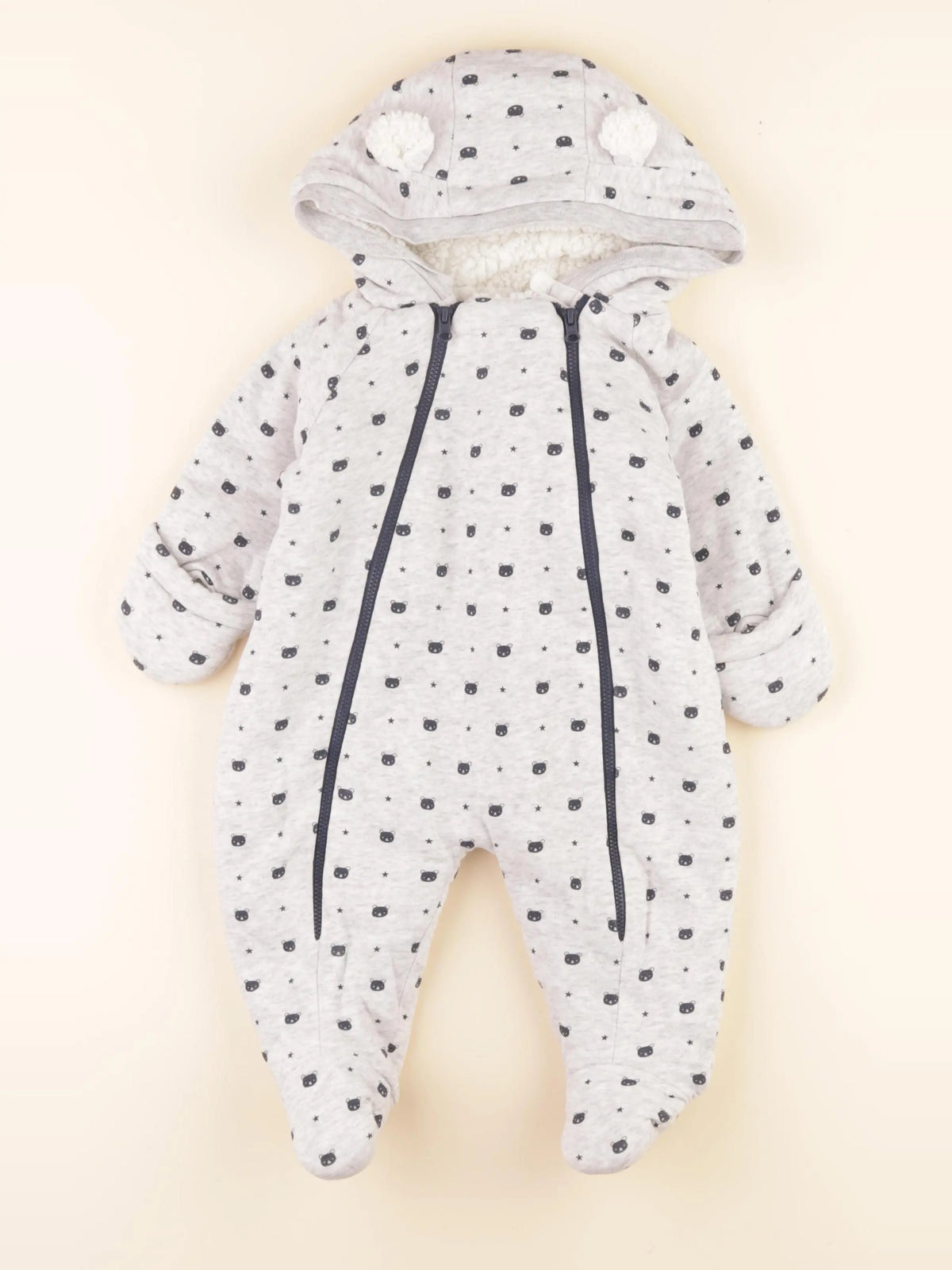 Boutchou - combi-pilote gris - 3 mois