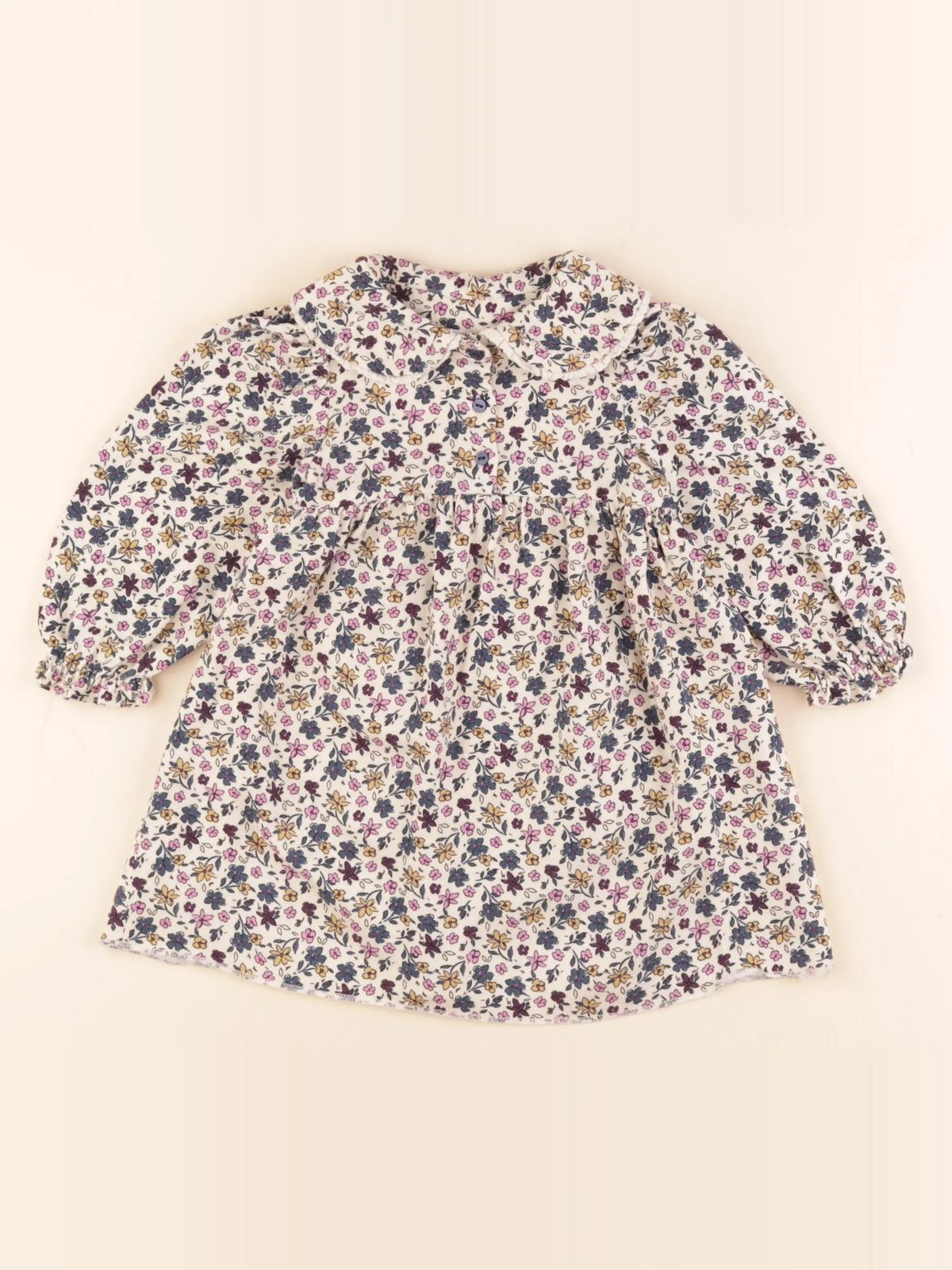 Zara - robe beige - 18/24 mois
