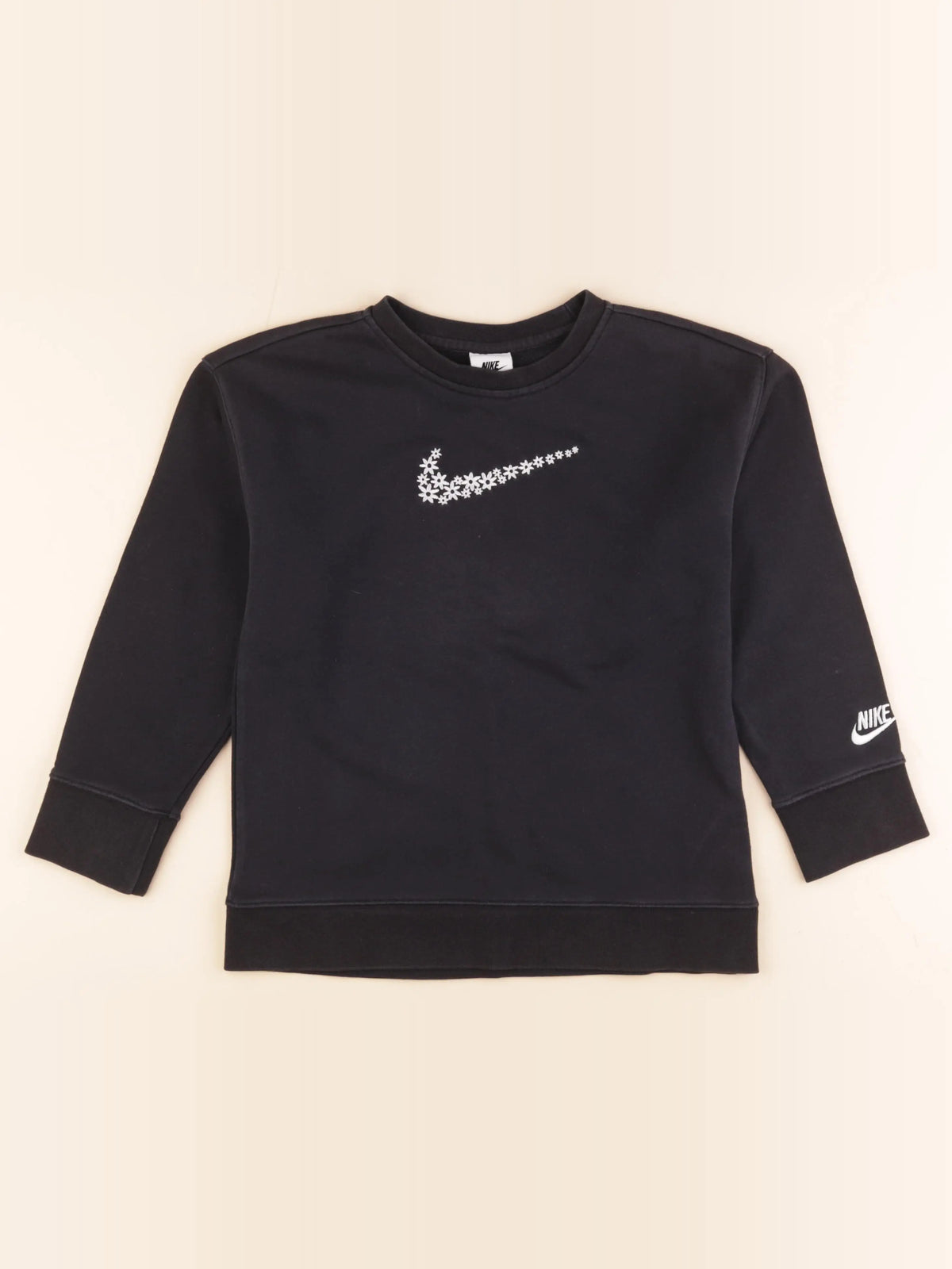 Nike - sweat noir - 8/9 ans