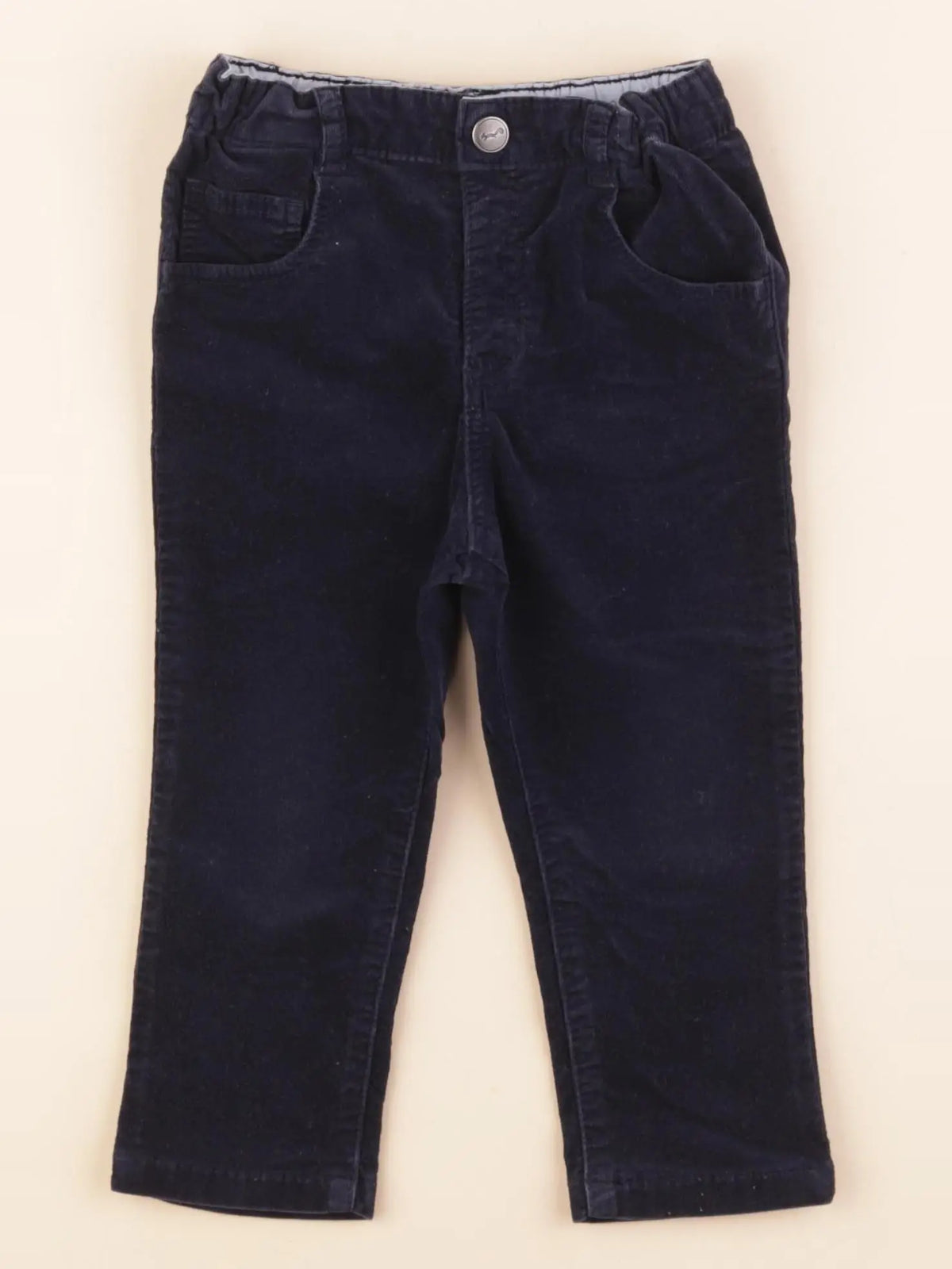 Cyrillus - pantalon bleu - 24 mois