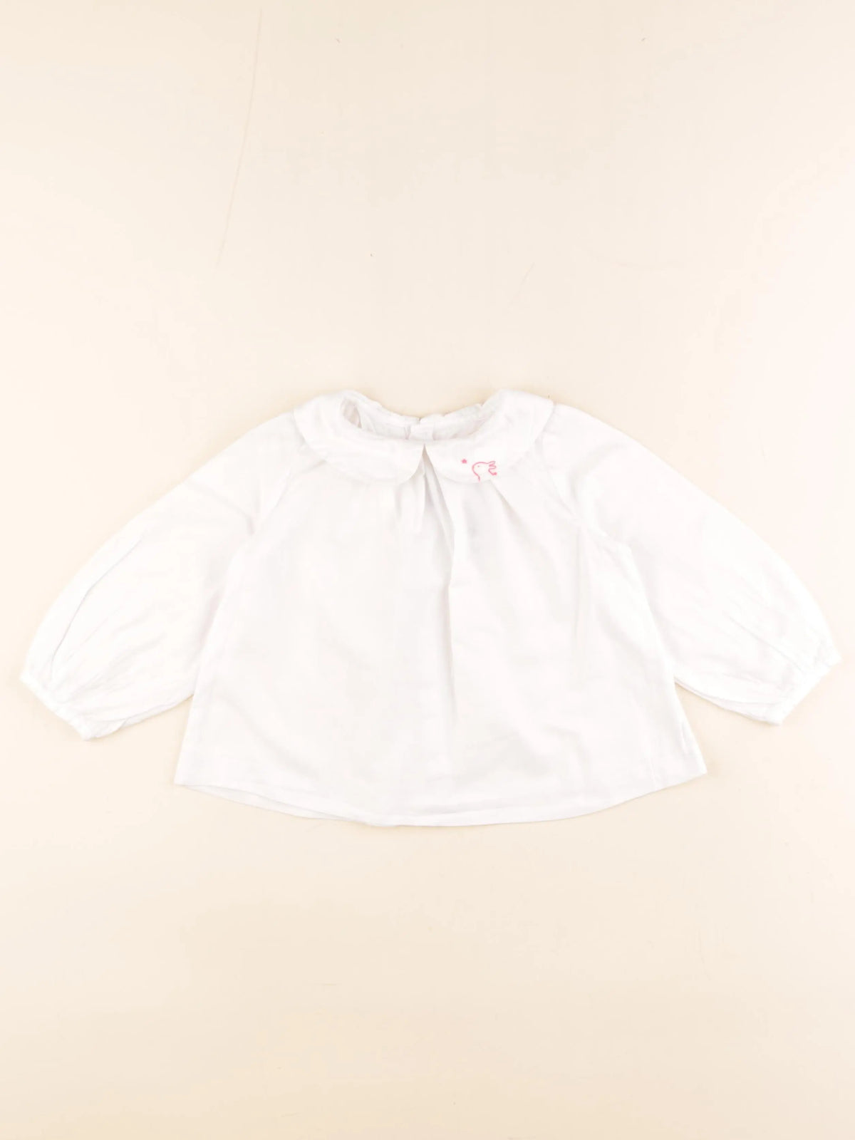 Jacadi - blouse blanc - 24 mois