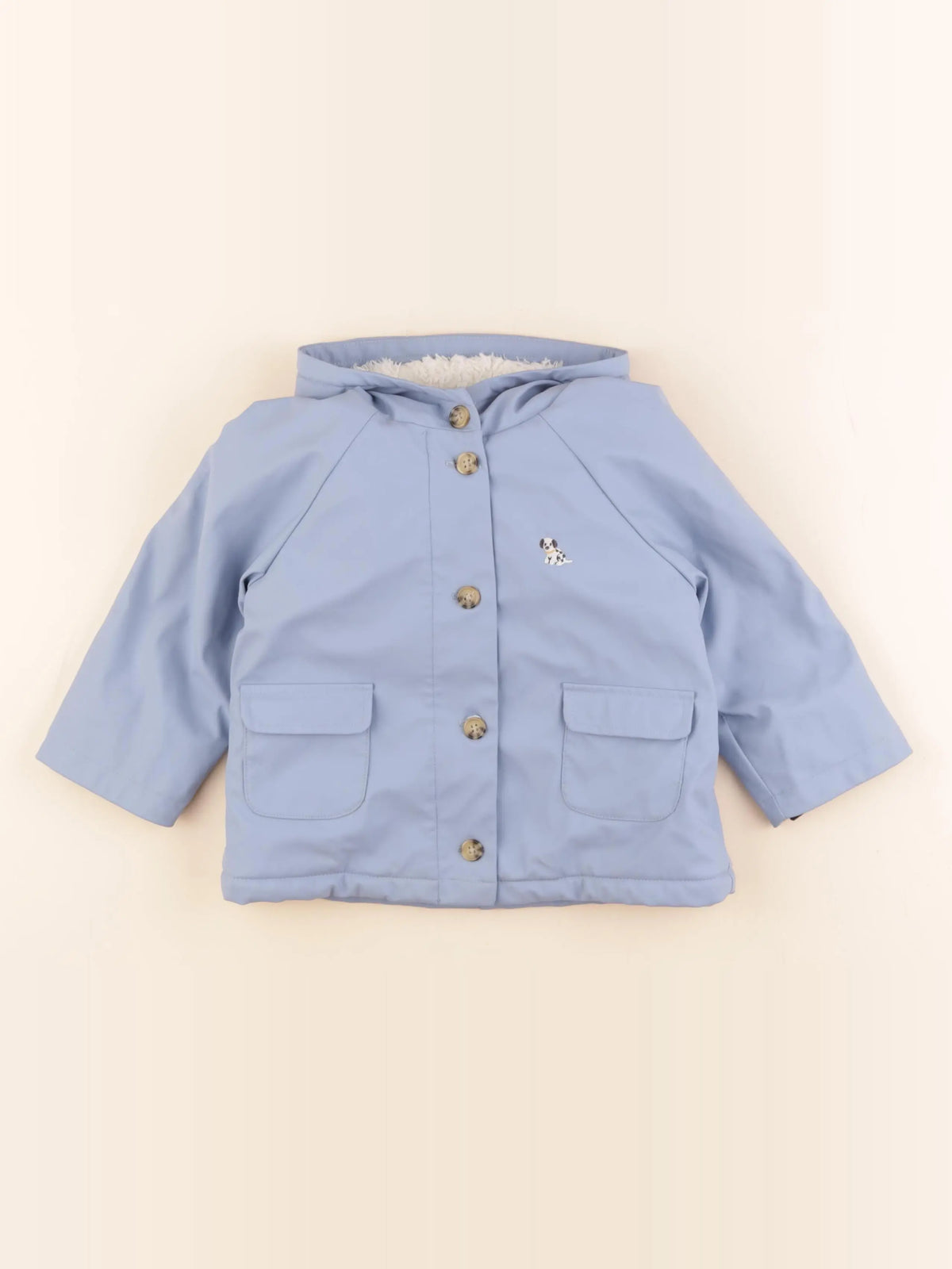 Cyrillus - imperméable bleu - 24 mois