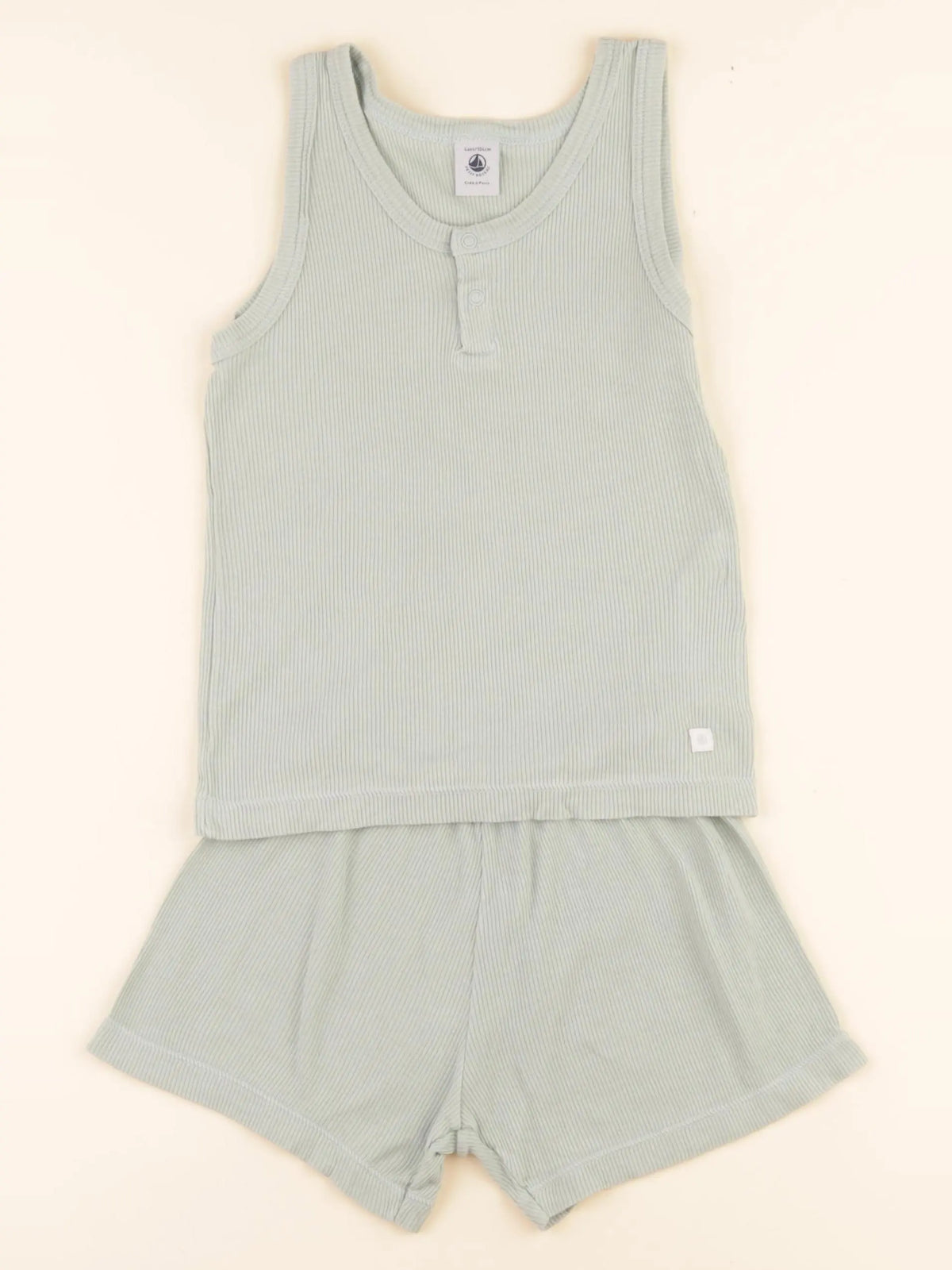 Pyjama coton vert