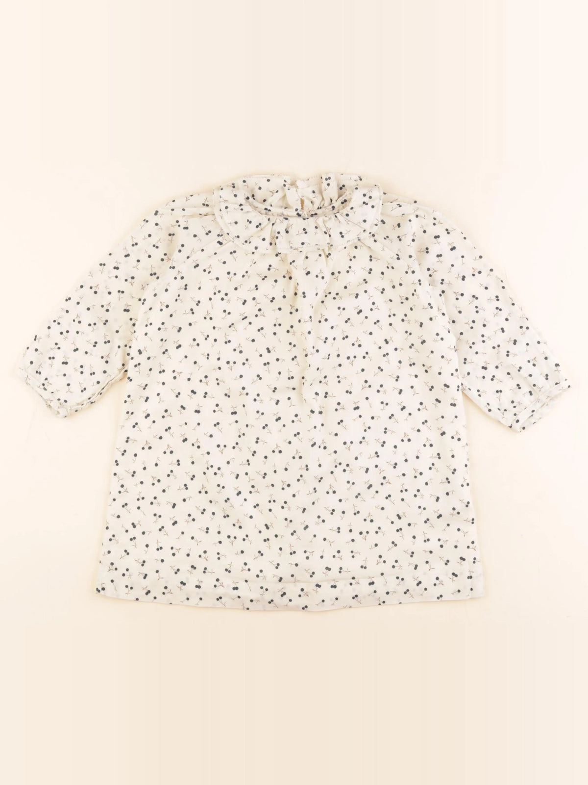 Bonpoint - robe beige - 3 ans