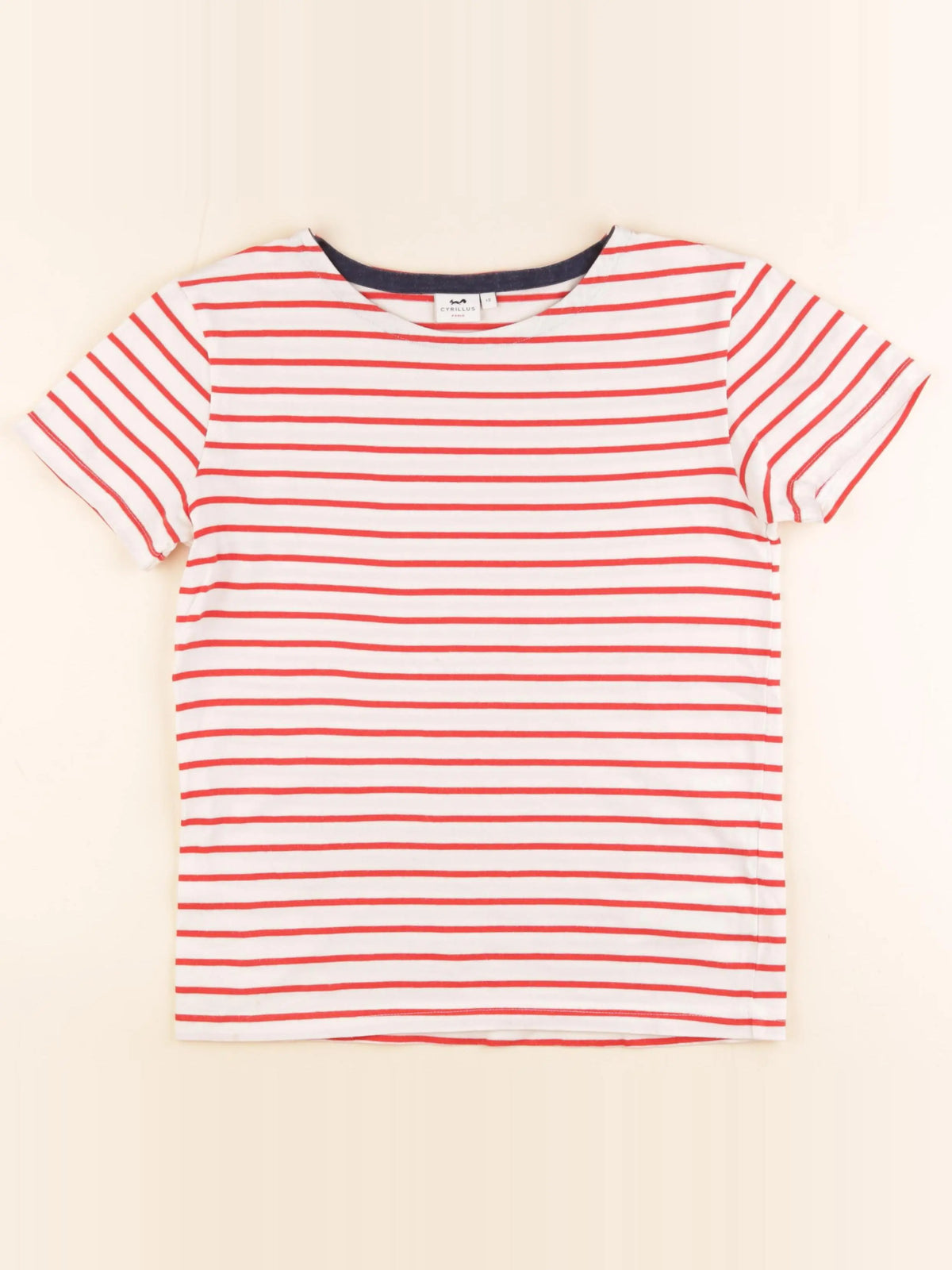 Cyrillus - tee-shirt rouge - 12 ans