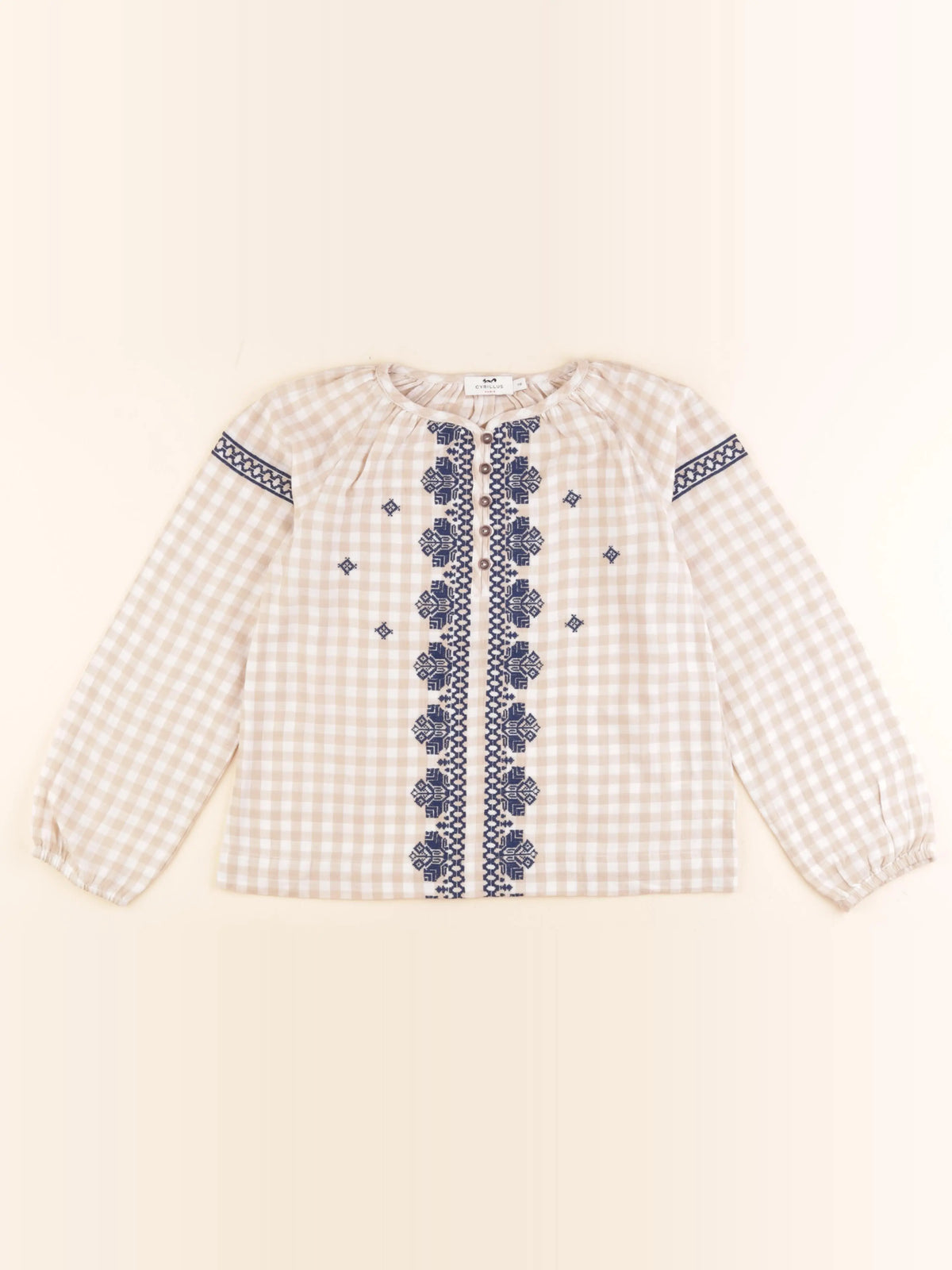 Cyrillus - blouse beige - 10 ans