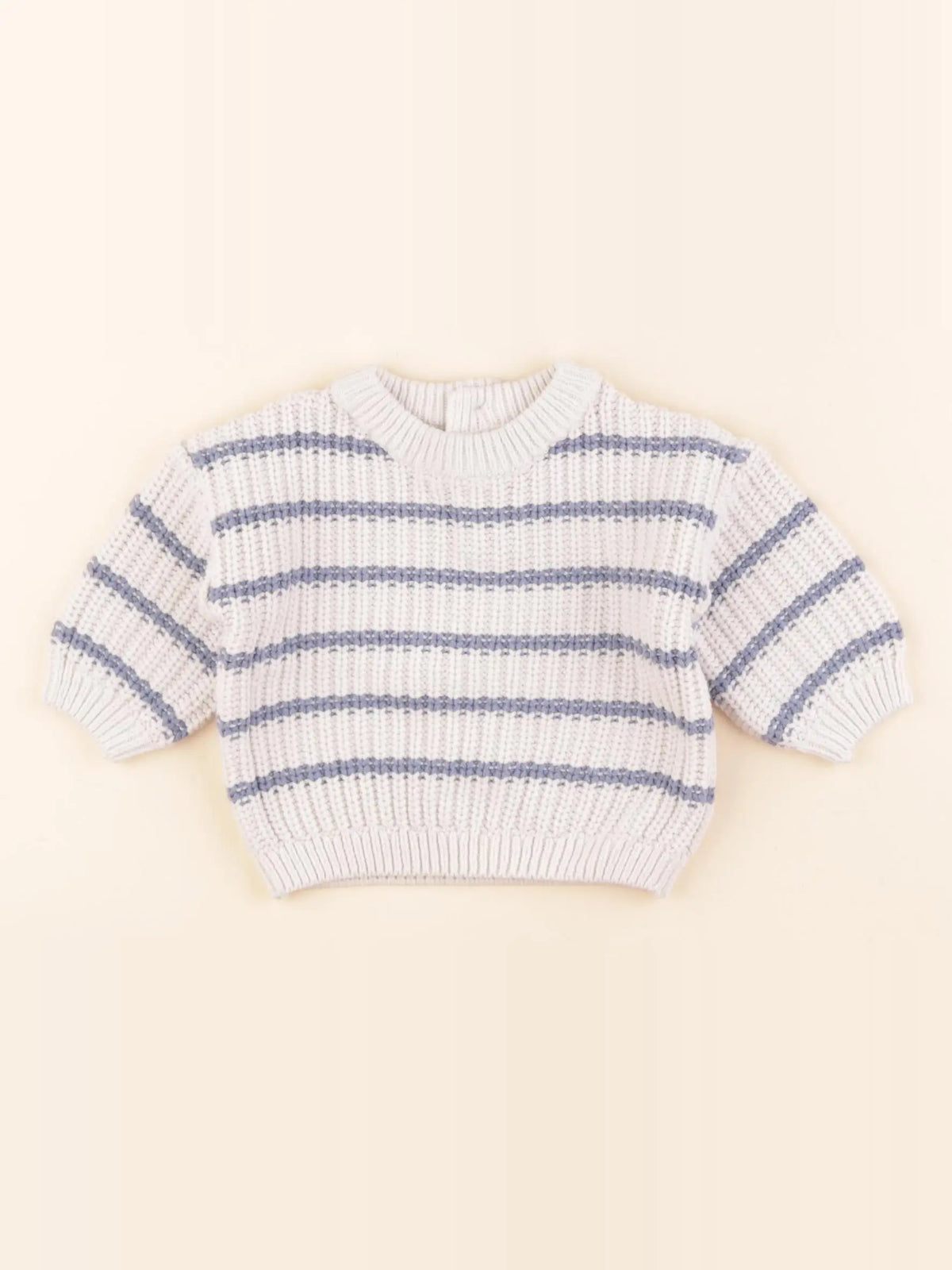 Vertbaudet - pull bleu - 3 mois