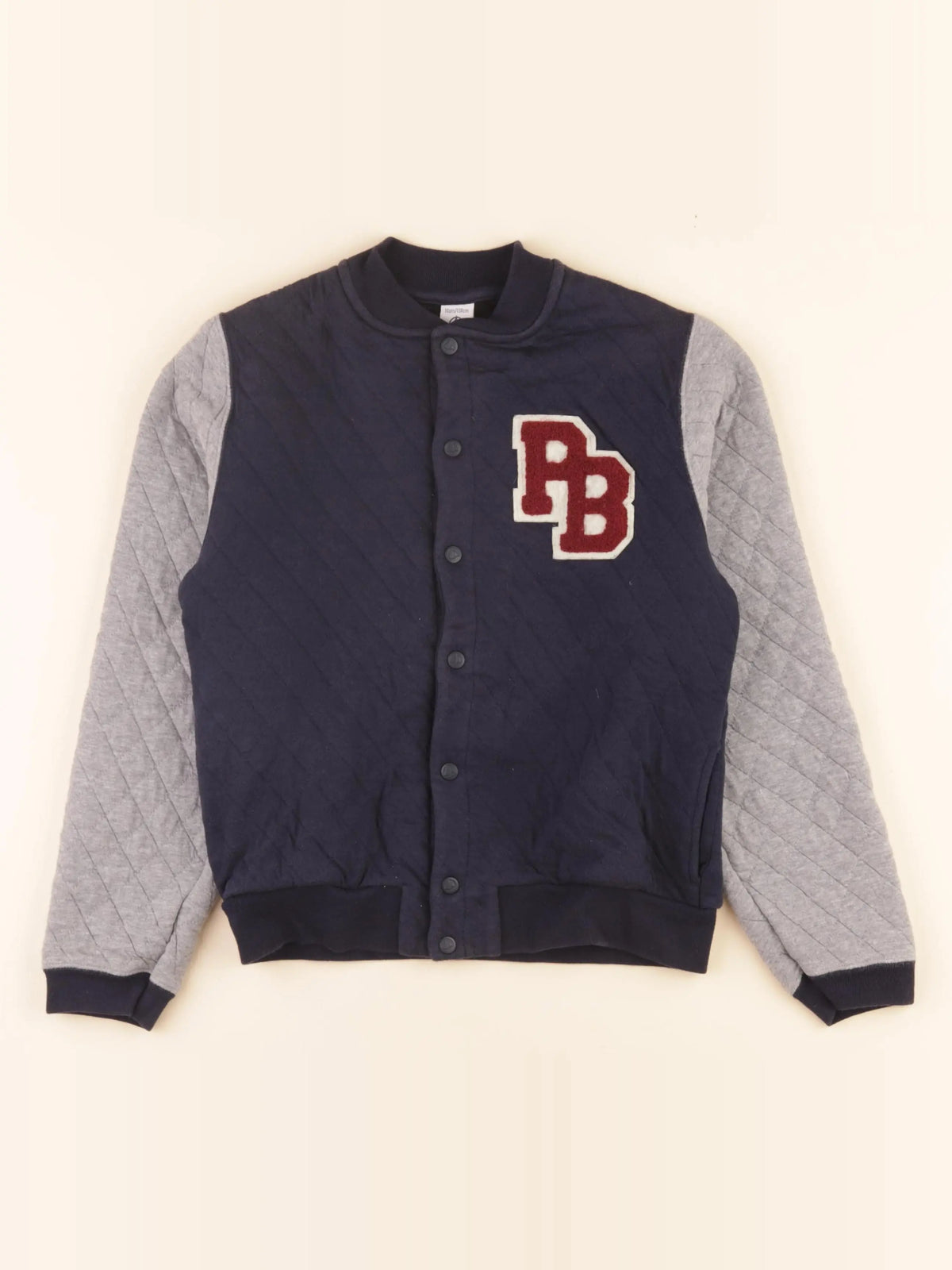Veste bleu, gris