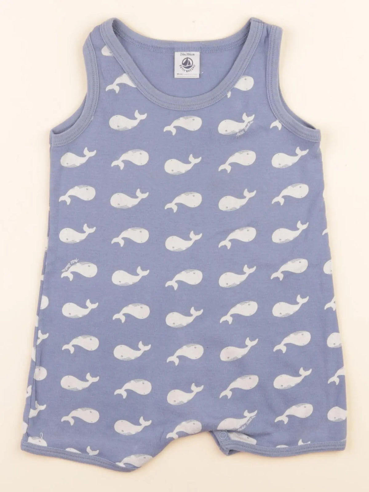 Pyjama coton bleu