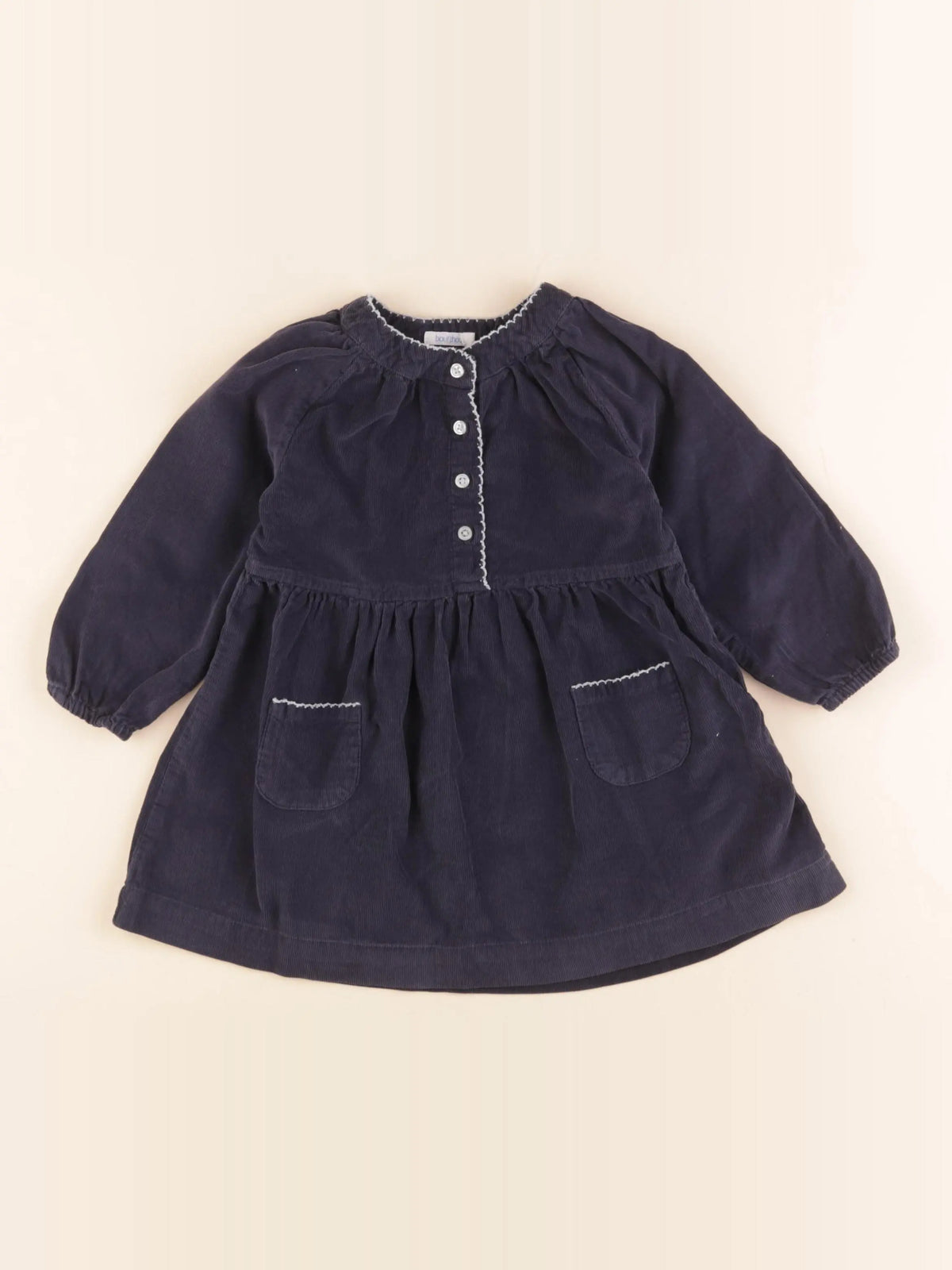 Boutchou - robe bleu - 18 mois