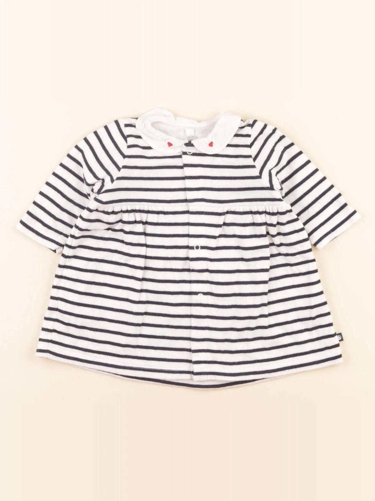 Robe blanc, bleu