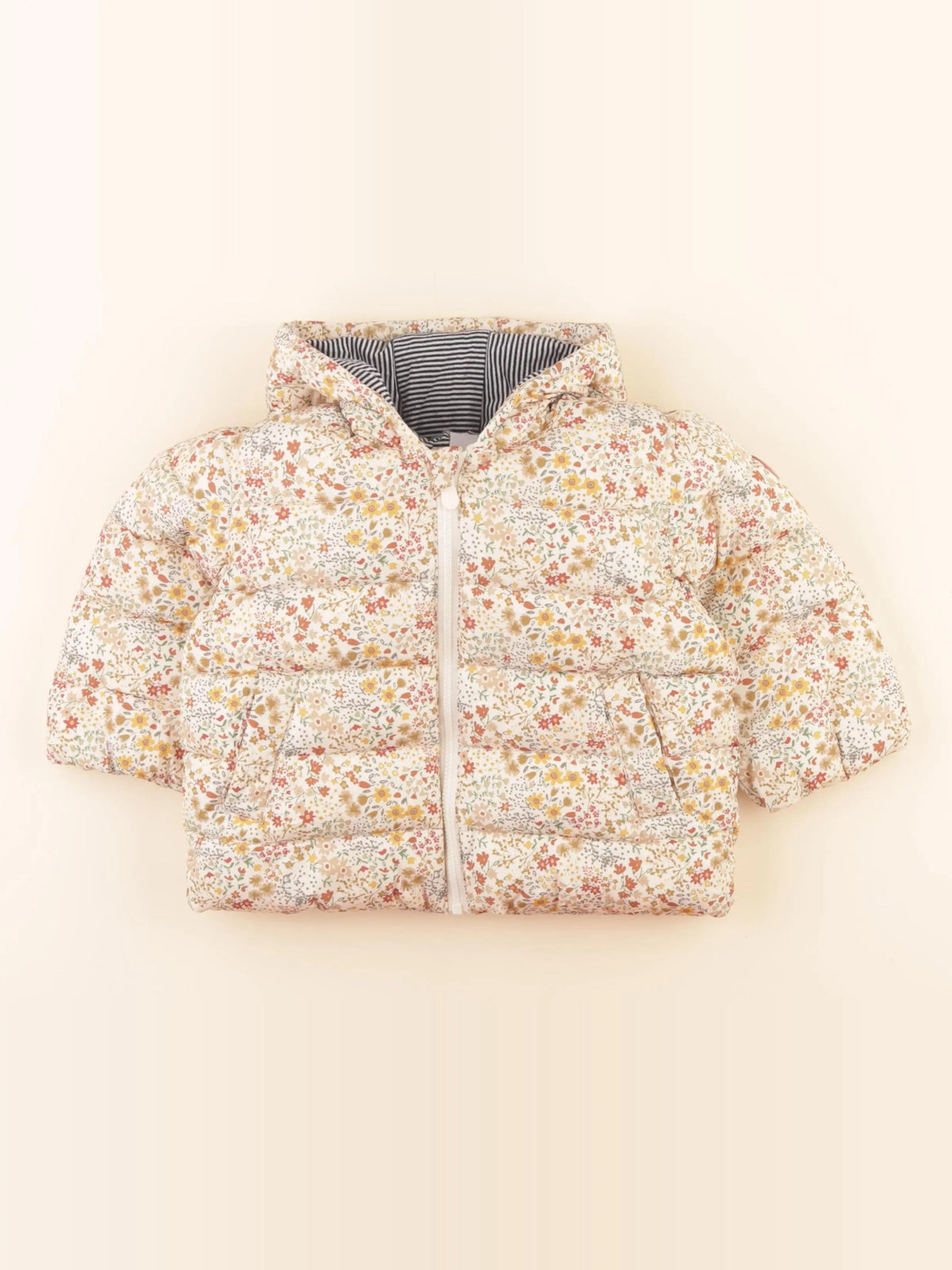 Doudoune multicolore