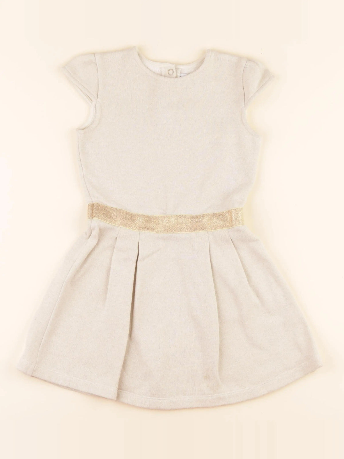 Robe beige, or
