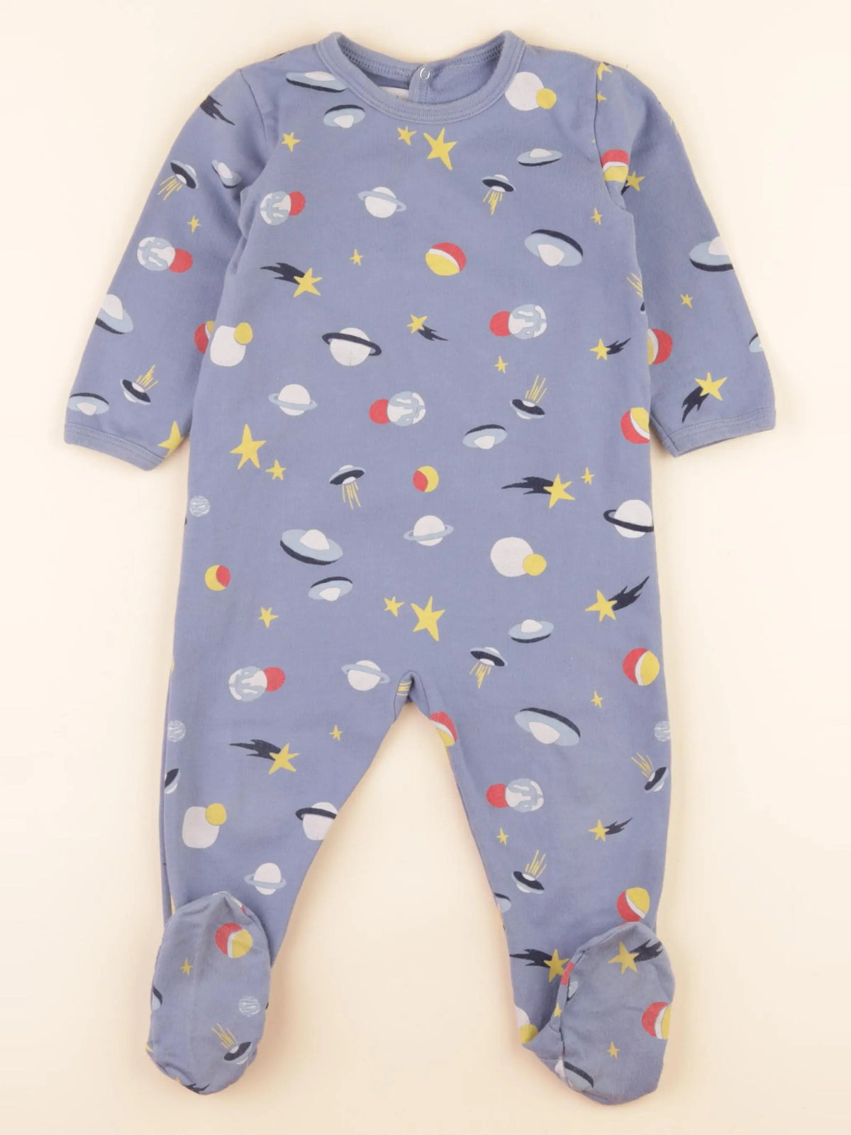 Pyjama coton bleu