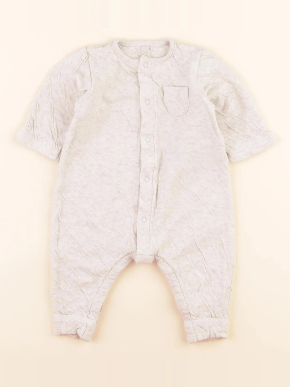 Pyjama coton beige