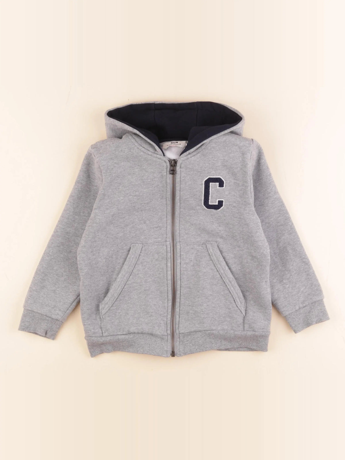Cyrillus - sweat gris - 6 ans