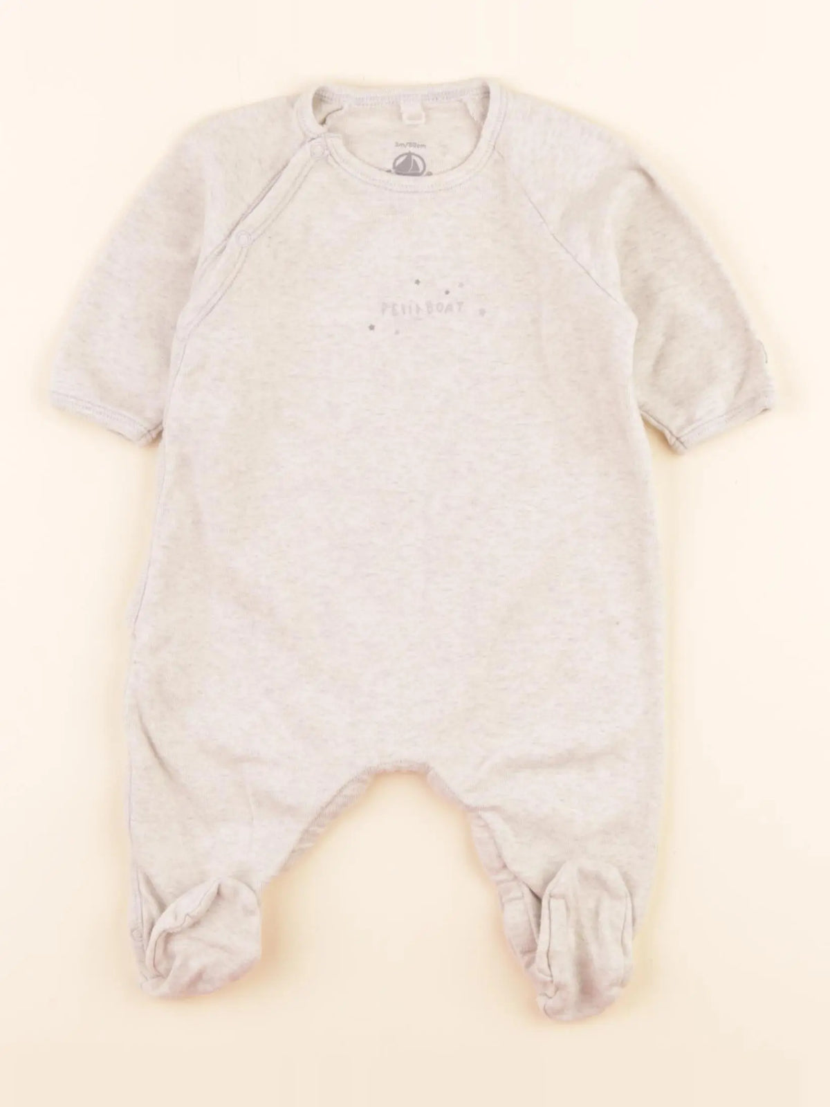 Pyjama coton beige
