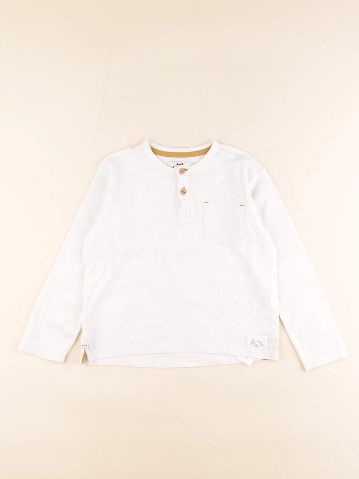 Cyrillus - tee-shirt blanc - 6 ans