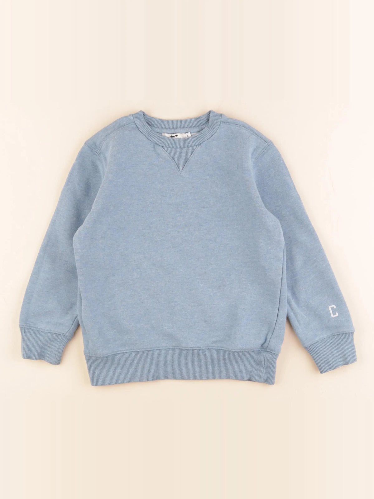 Cyrillus - sweat bleu - 6 ans