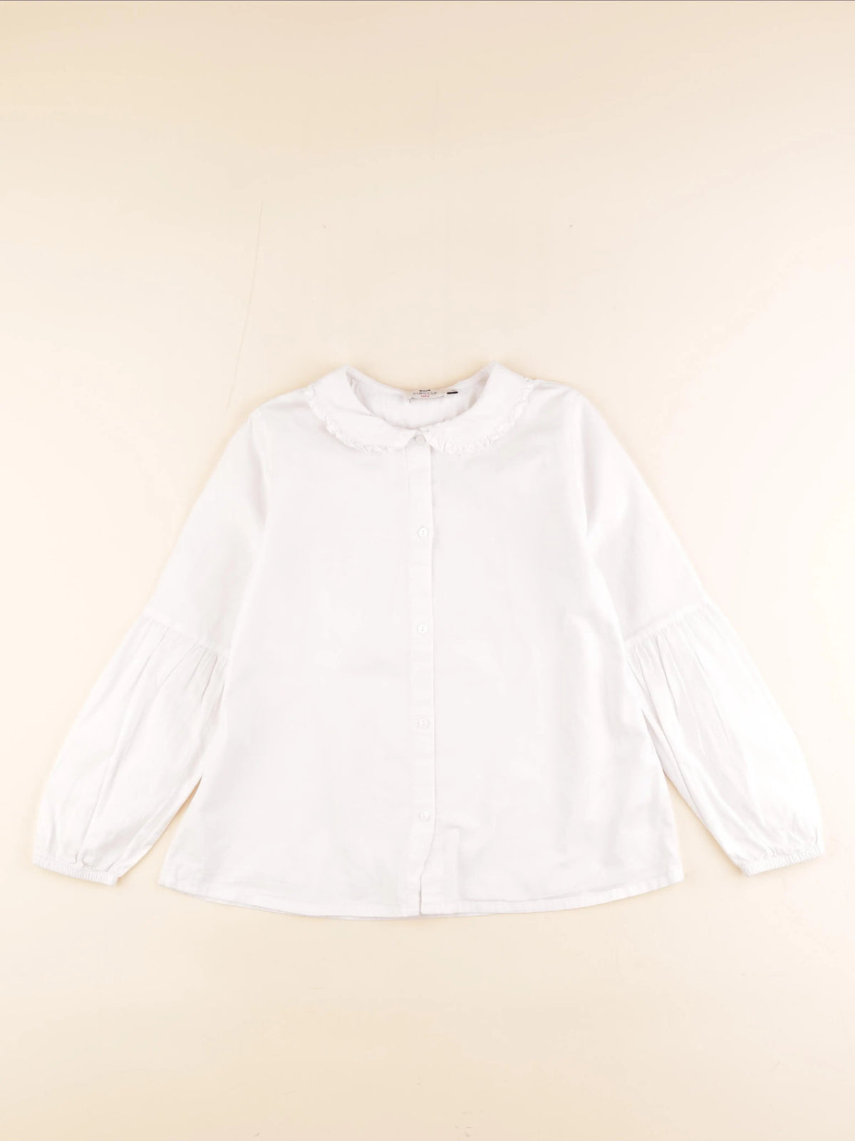 Cyrillus - blouse blanc - 10 ans