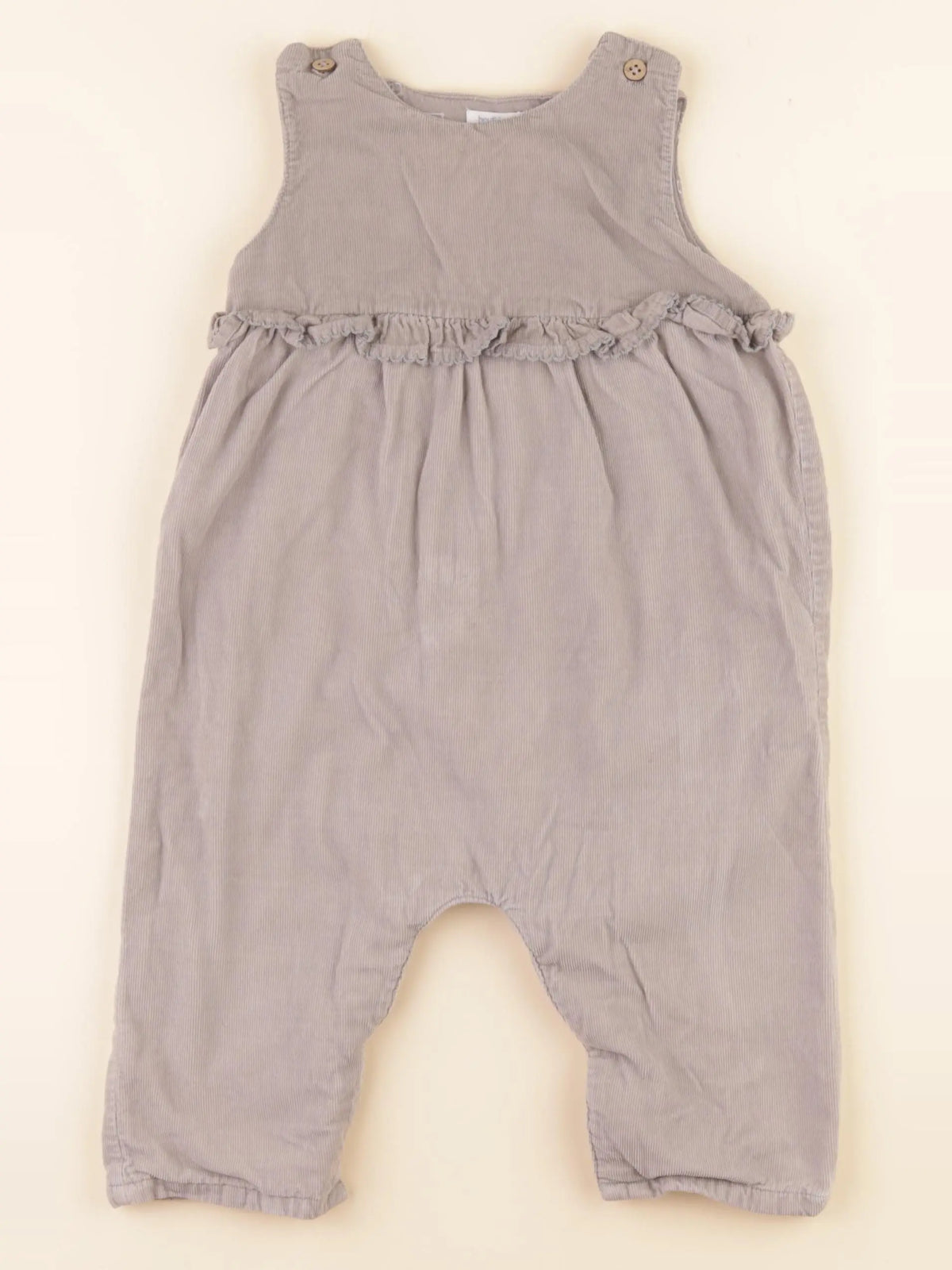 Boutchou - salopette gris - 18 mois