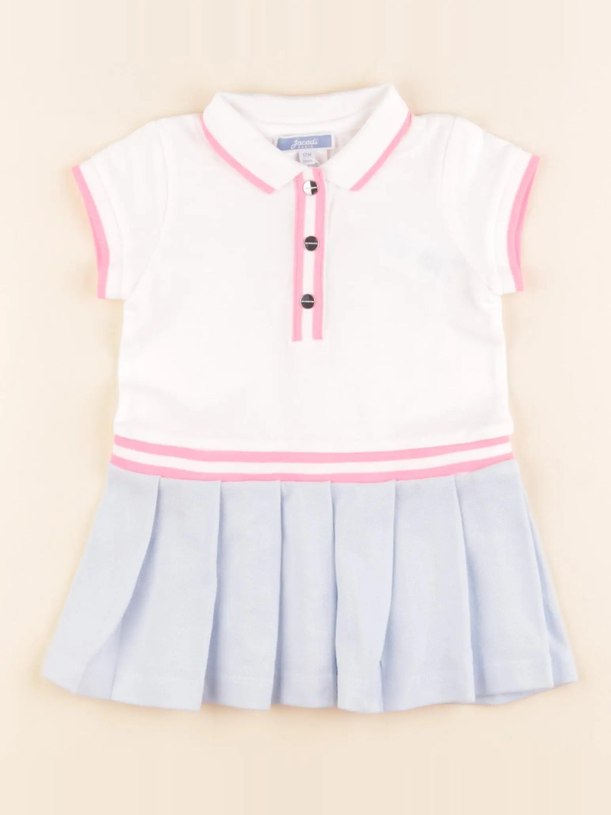 Jacadi - robe blanc - 12 mois